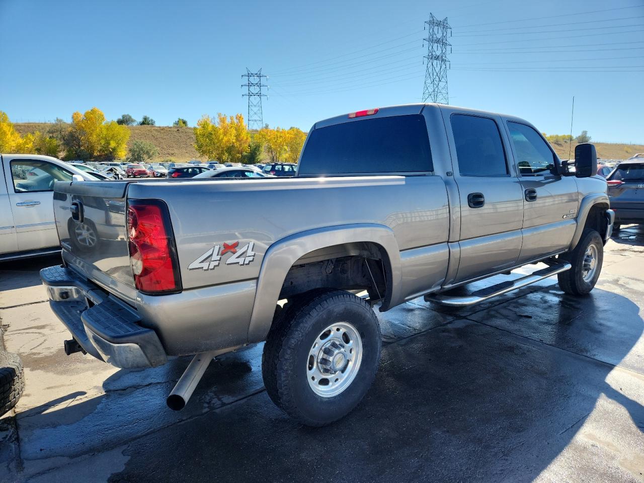 2007 Chevrolet Silverado K2500 Heavy Duty Tan vin: 1GCHK23D67F107181