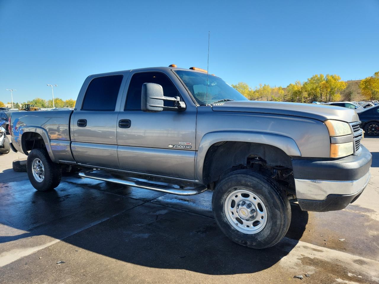 2007 Chevrolet Silverado K2500 Heavy Duty Tan vin: 1GCHK23D67F107181