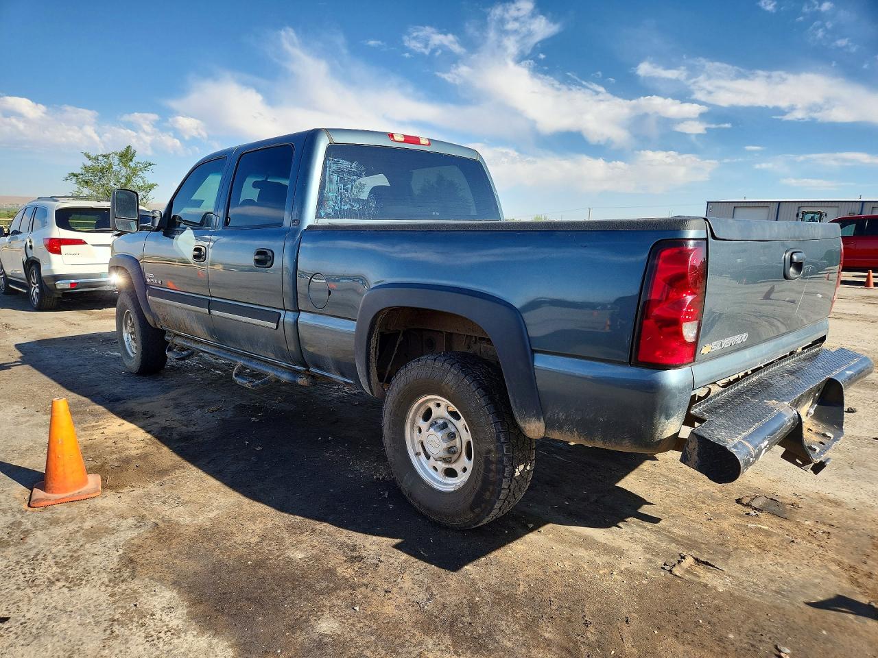 2007 Chevrolet Silverado K2500 Heavy Duty Gray vin: 1GCHK23D77F127410