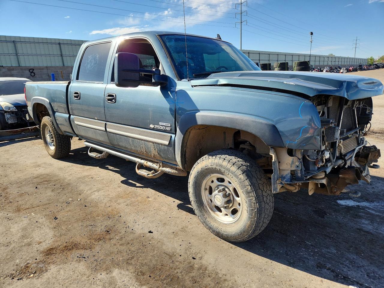 2007 Chevrolet Silverado K2500 Heavy Duty Gray vin: 1GCHK23D77F127410