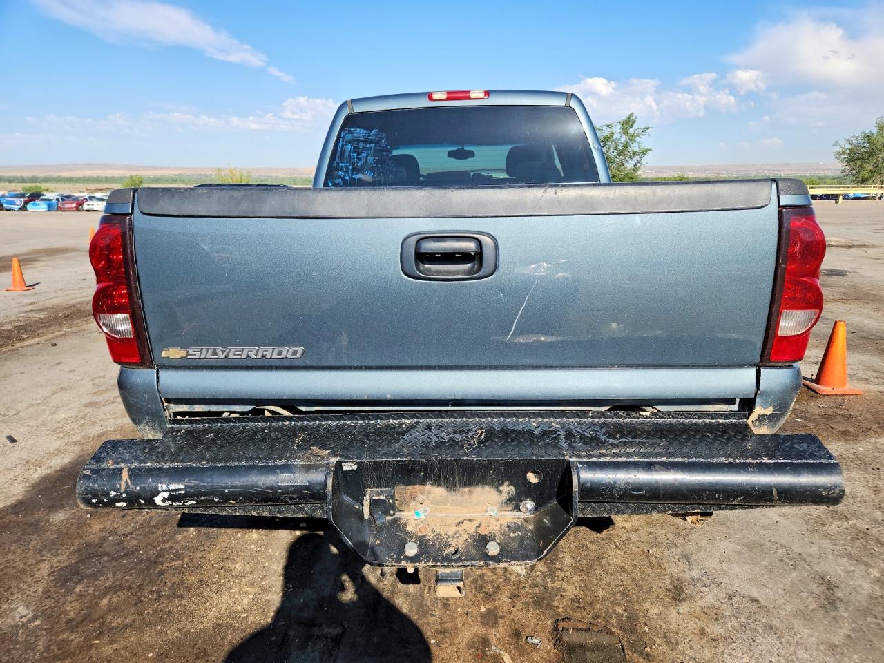 2007 Chevrolet Silverado K2500 Heavy Duty Gray vin: 1GCHK23D77F127410