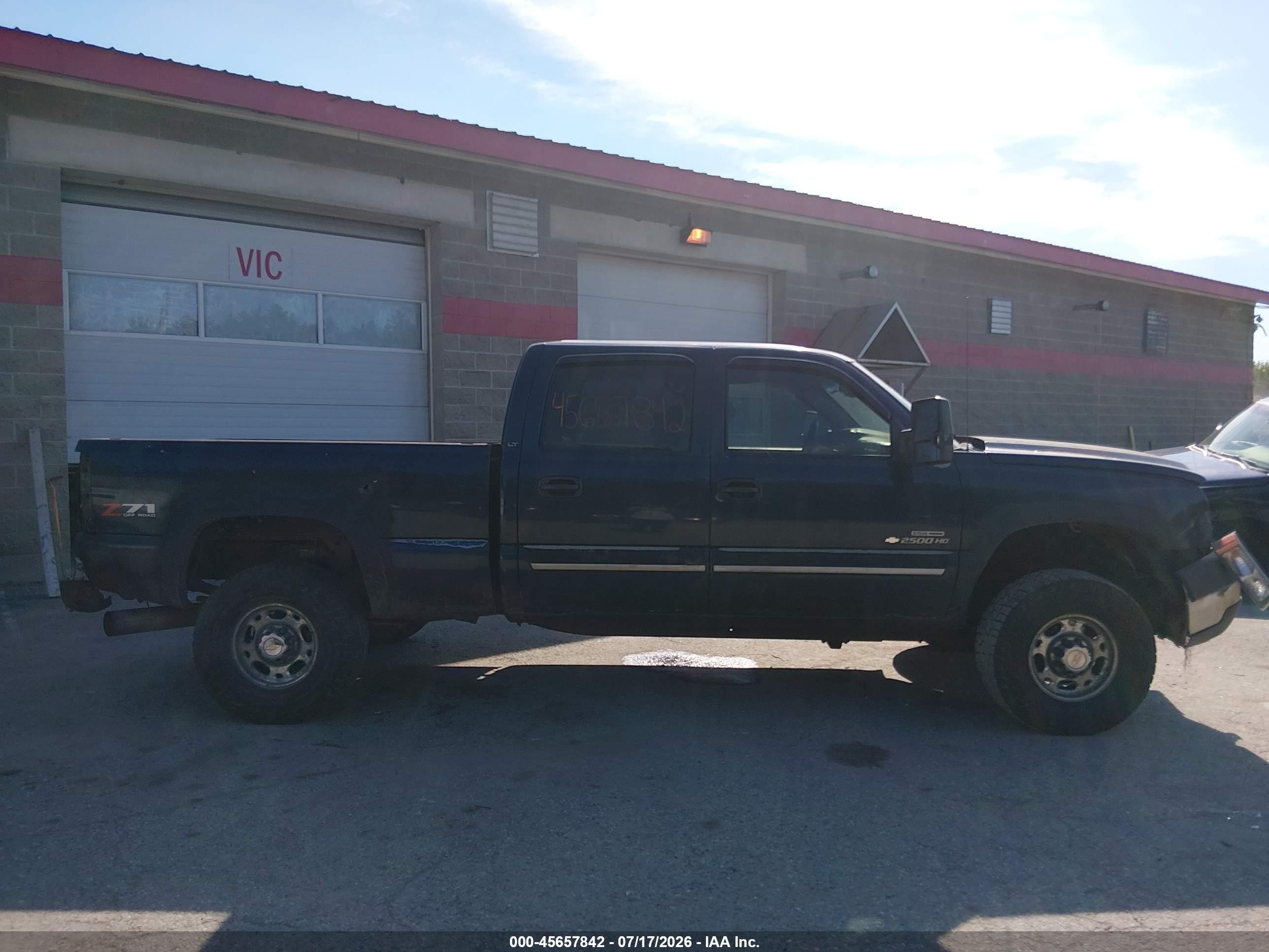 2006 Chevrolet Silverado 2500hd Lt3 Blue vin: 1GCHK23D86F176033