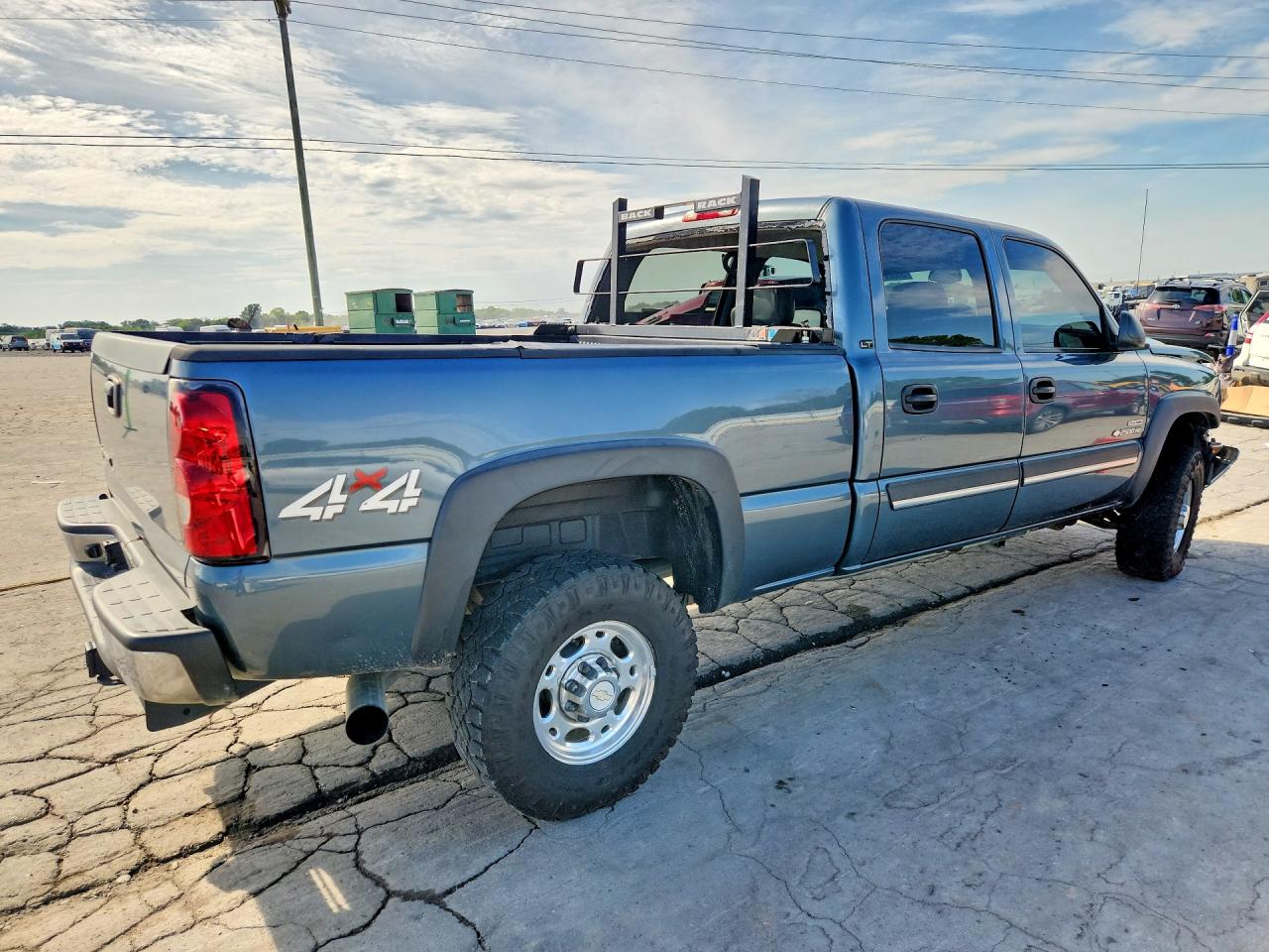 2006 Chevrolet Silverado K2500 Heavy Duty Blue vin: 1GCHK23D86F215669