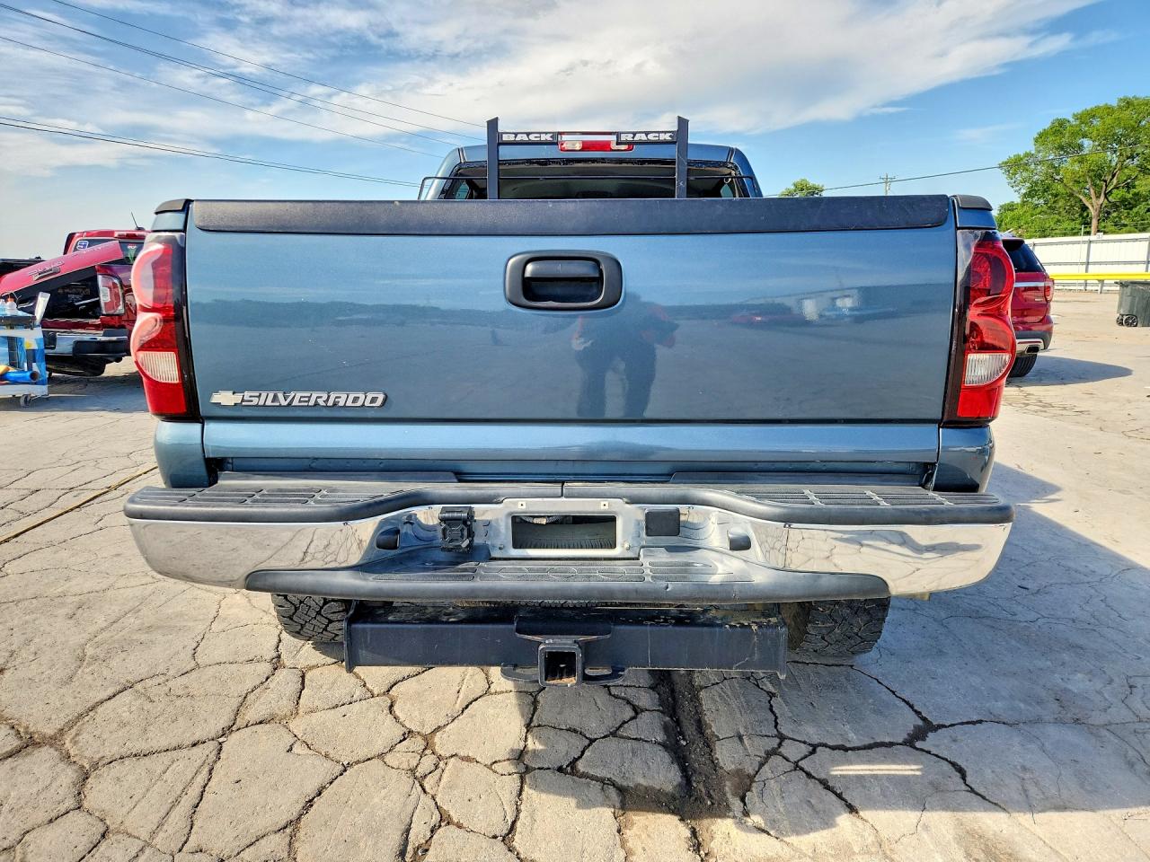 2006 Chevrolet Silverado K2500 Heavy Duty Blue vin: 1GCHK23D86F215669