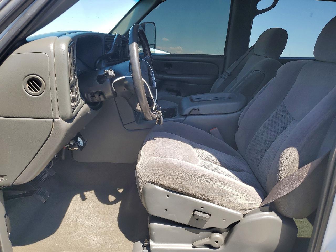 2007 Chevrolet Silverado K2500 Heavy Duty White vin: 1GCHK23D87F129649