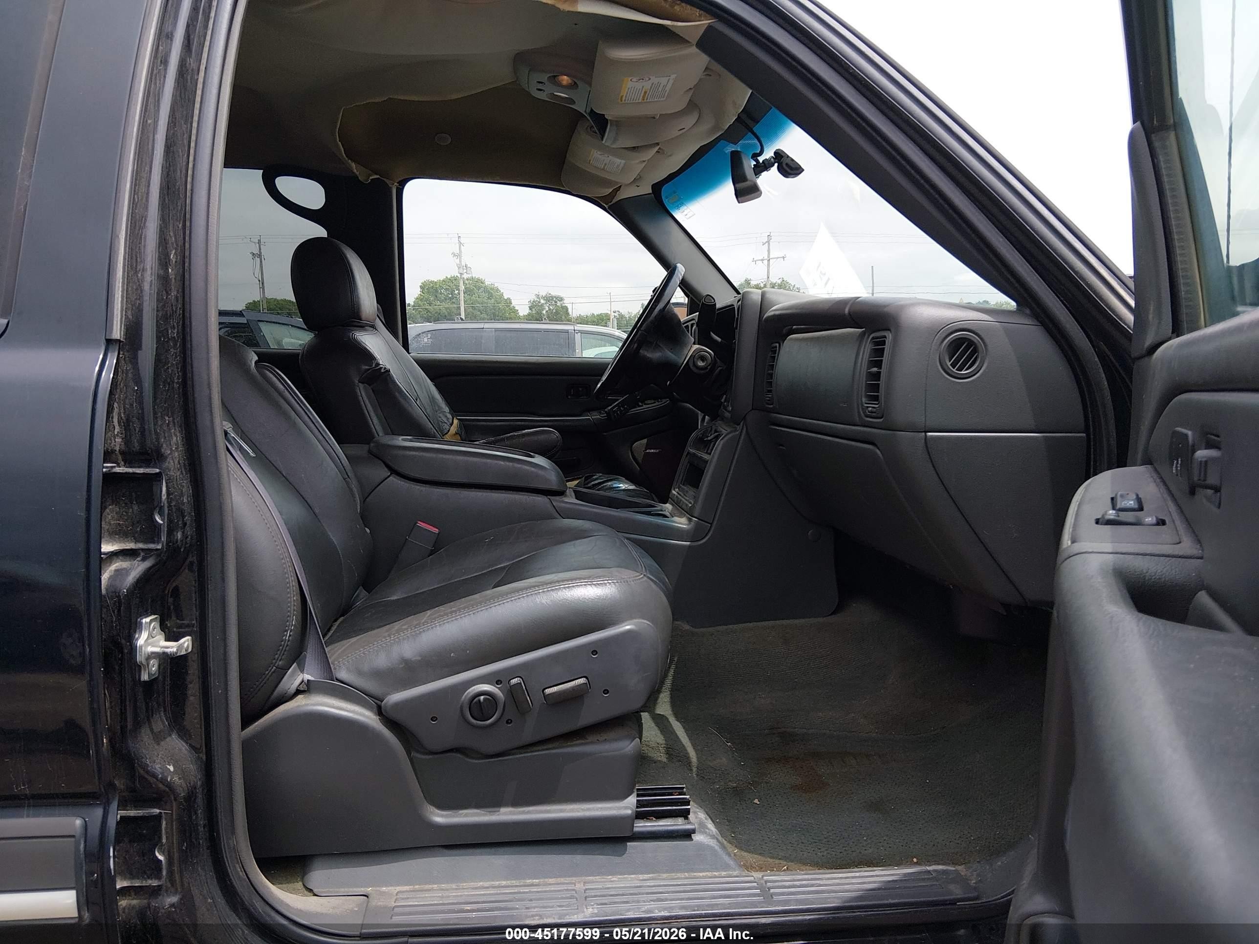 2006 Chevrolet Silverado 2500hd Lt3 Black vin: 1GCHK23D96F175733