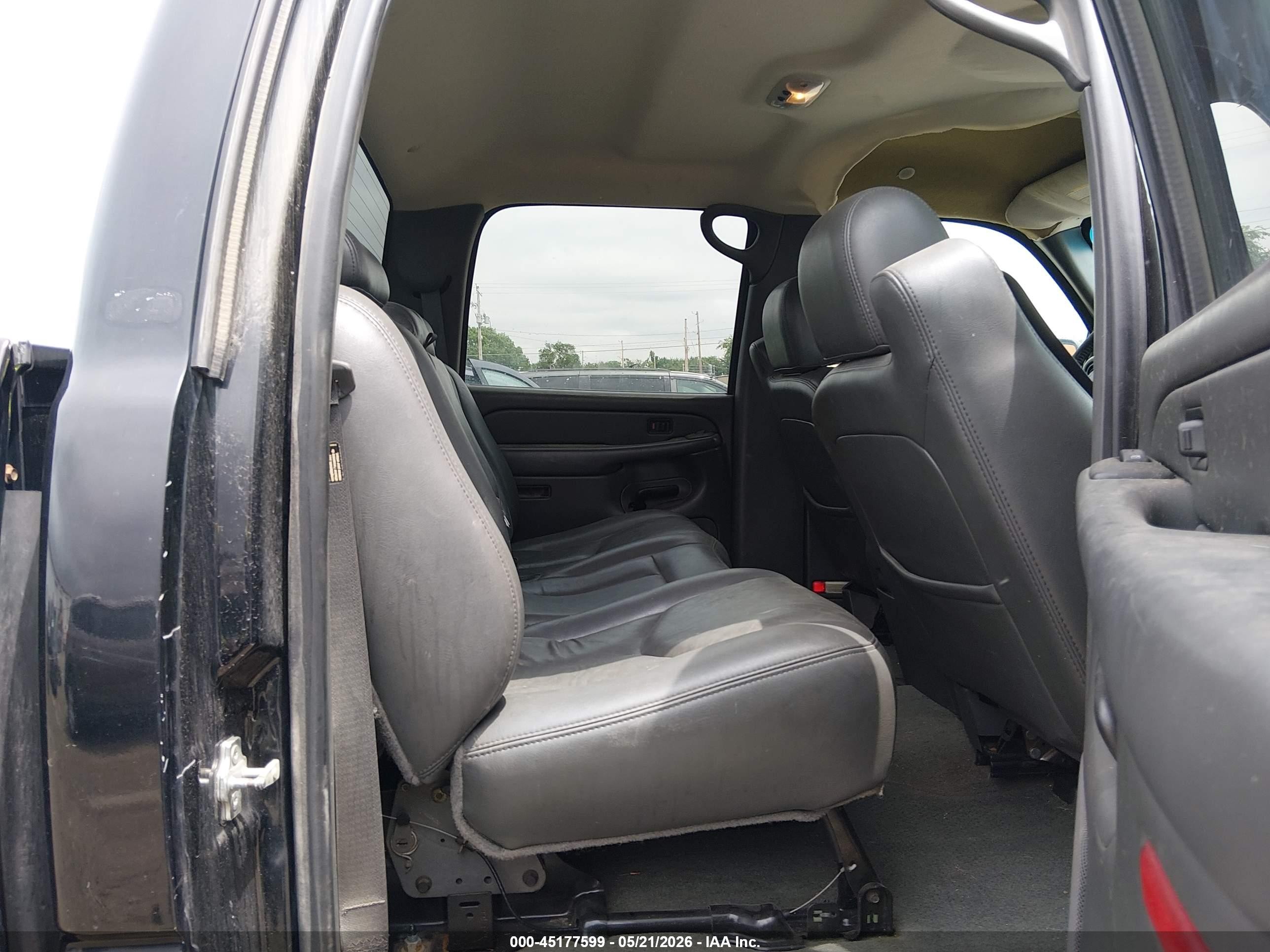 2006 Chevrolet Silverado 2500hd Lt3 Black vin: 1GCHK23D96F175733