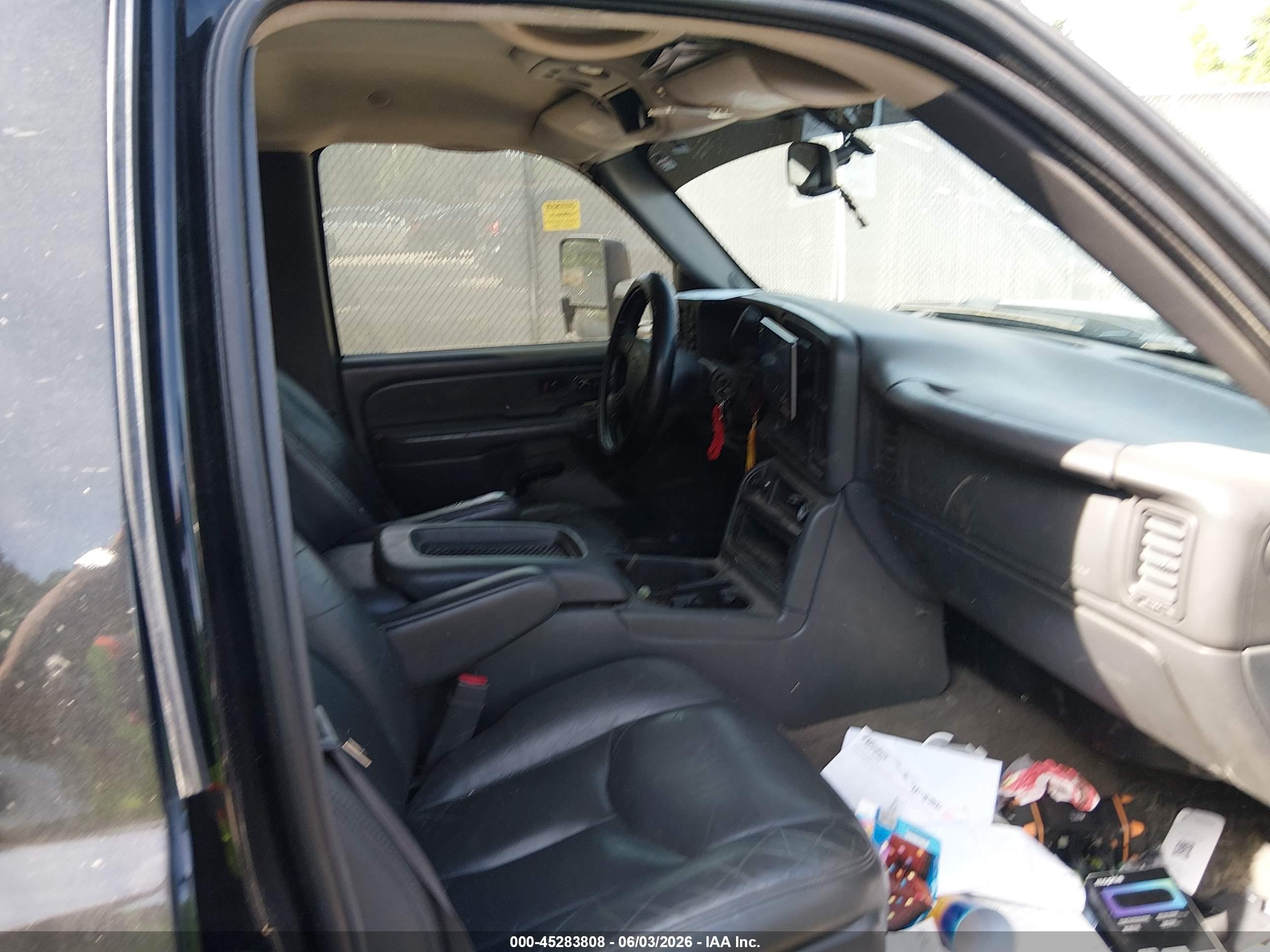 2007 Chevrolet Silverado 2500hd Classic Lt3 Black vin: 1GCHK23D97F140711