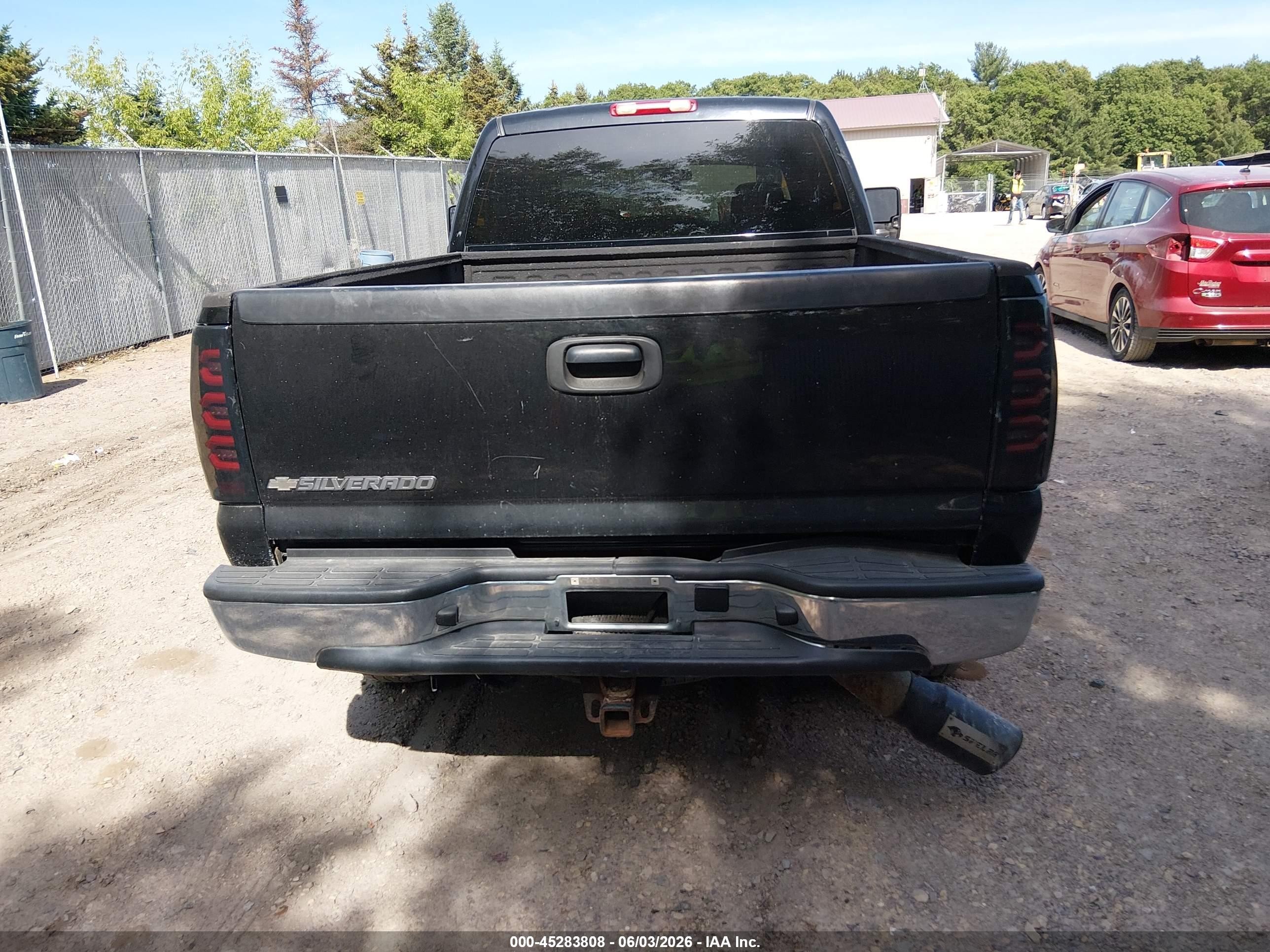 2007 Chevrolet Silverado 2500hd Classic Lt3 Black vin: 1GCHK23D97F140711