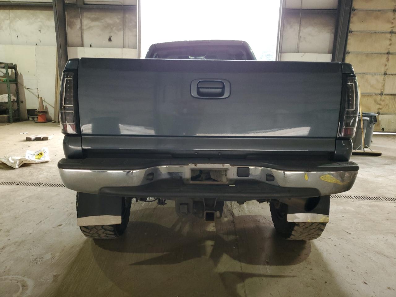 2007 Chevrolet Silverado K2500 Heavy Duty Blue vin: 1GCHK23D97F183459
