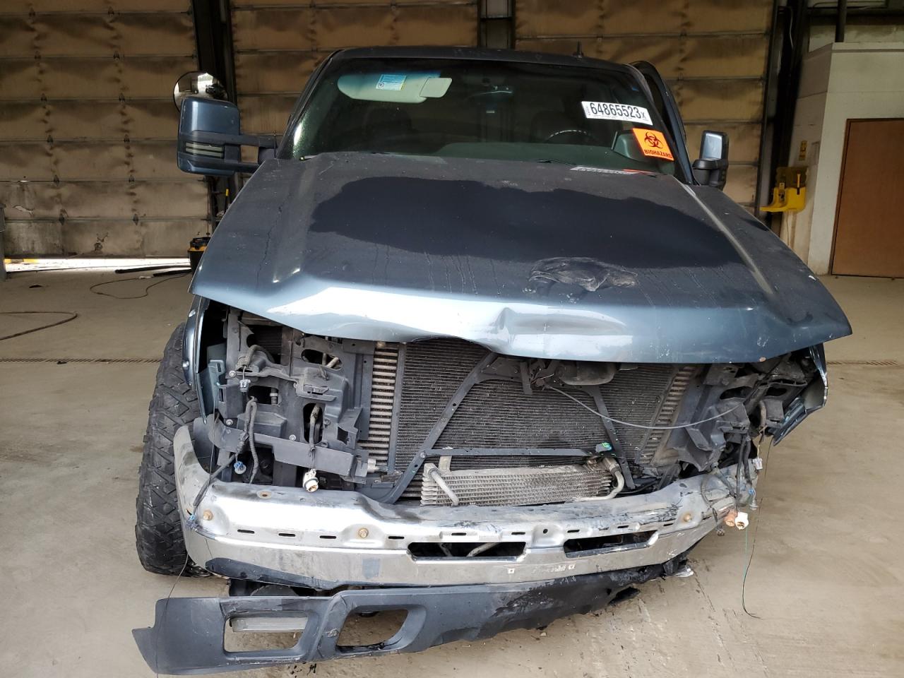 2007 Chevrolet Silverado K2500 Heavy Duty Blue vin: 1GCHK23D97F183459