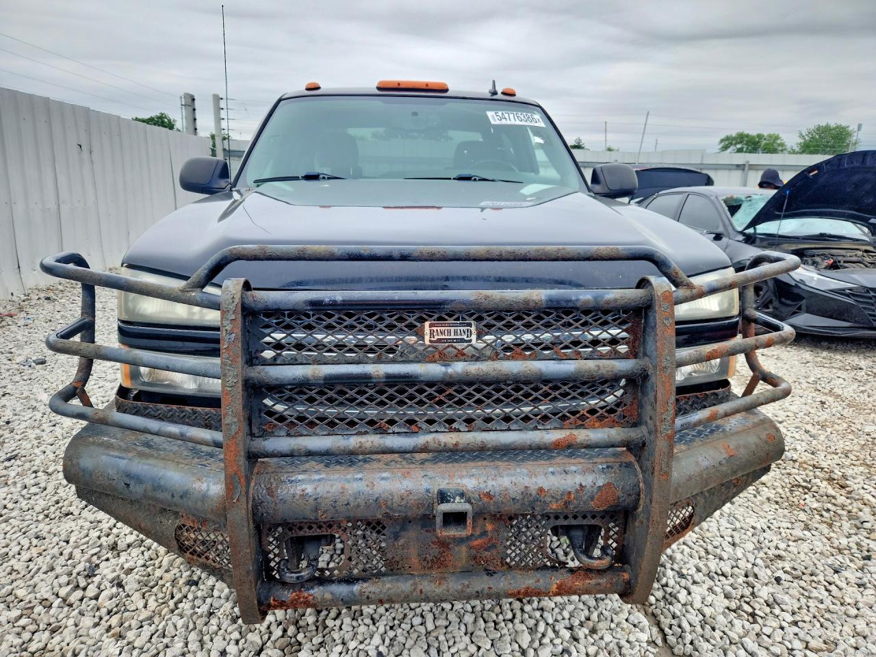 2007 Chevrolet Silverado K2500 Heavy Duty Black vin: 1GCHK23DX7F133346