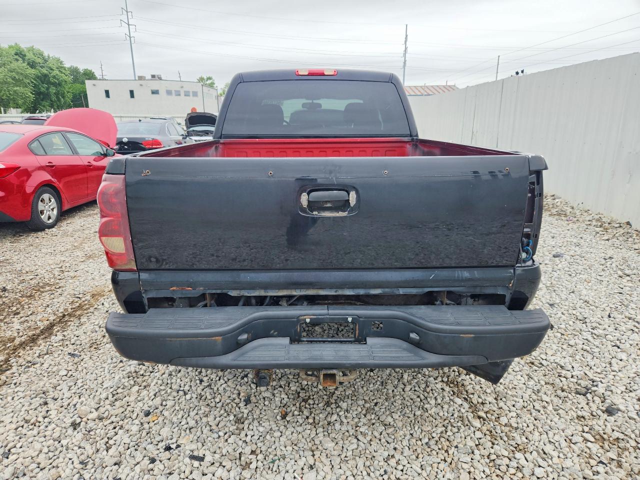 2007 Chevrolet Silverado K2500 Heavy Duty Black vin: 1GCHK23DX7F133346