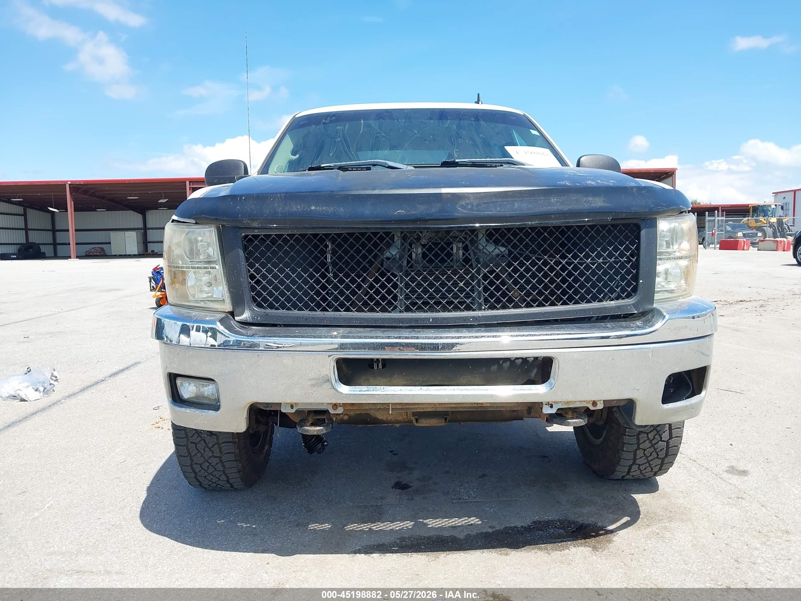 2007 Chevrolet Silverado 2500hd Work Truck White vin: 1GCHK23K07F525475