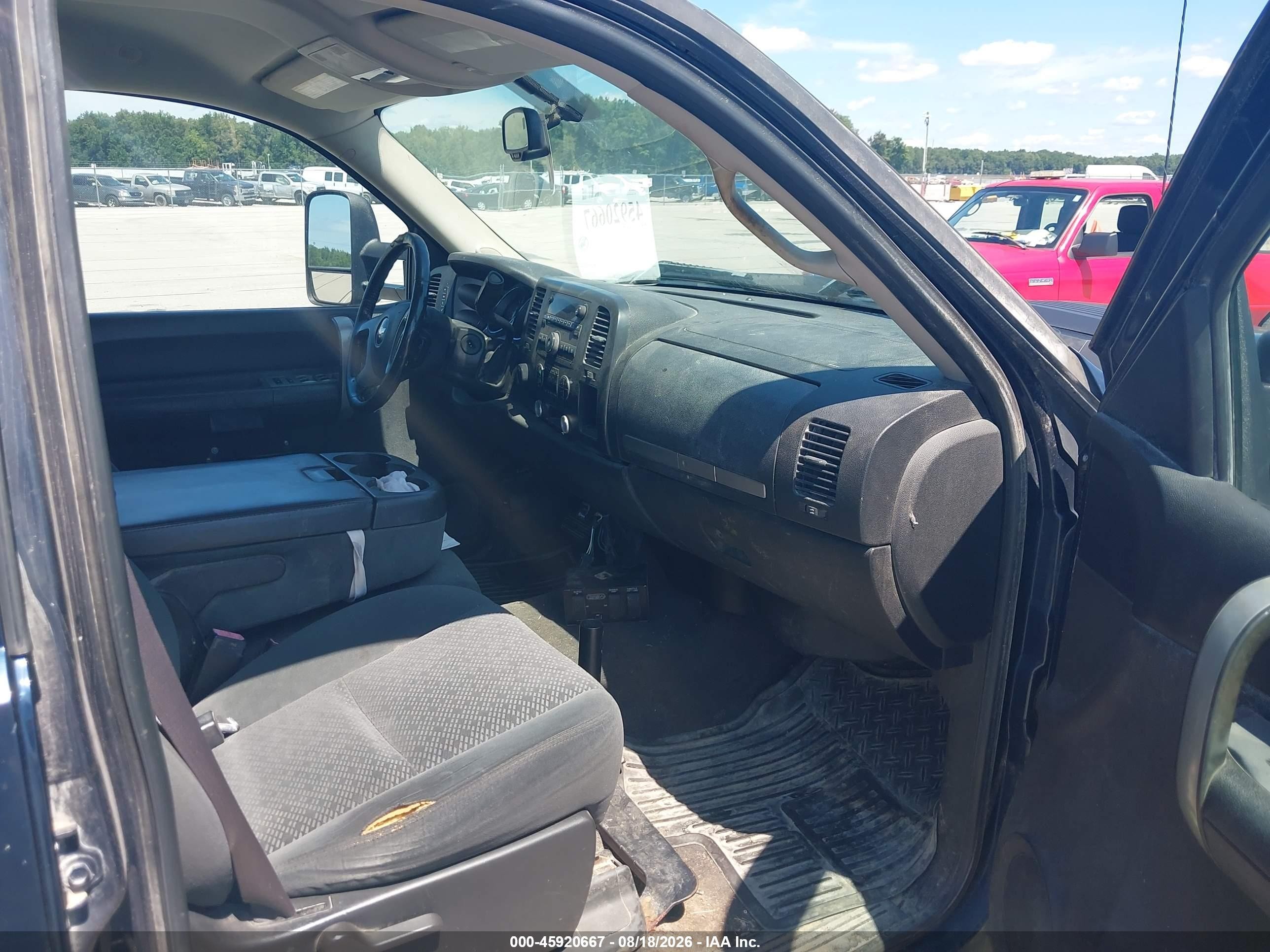 2008 Chevrolet Silverado 2500hd Lt1 Black vin: 1GCHK23K08F165593