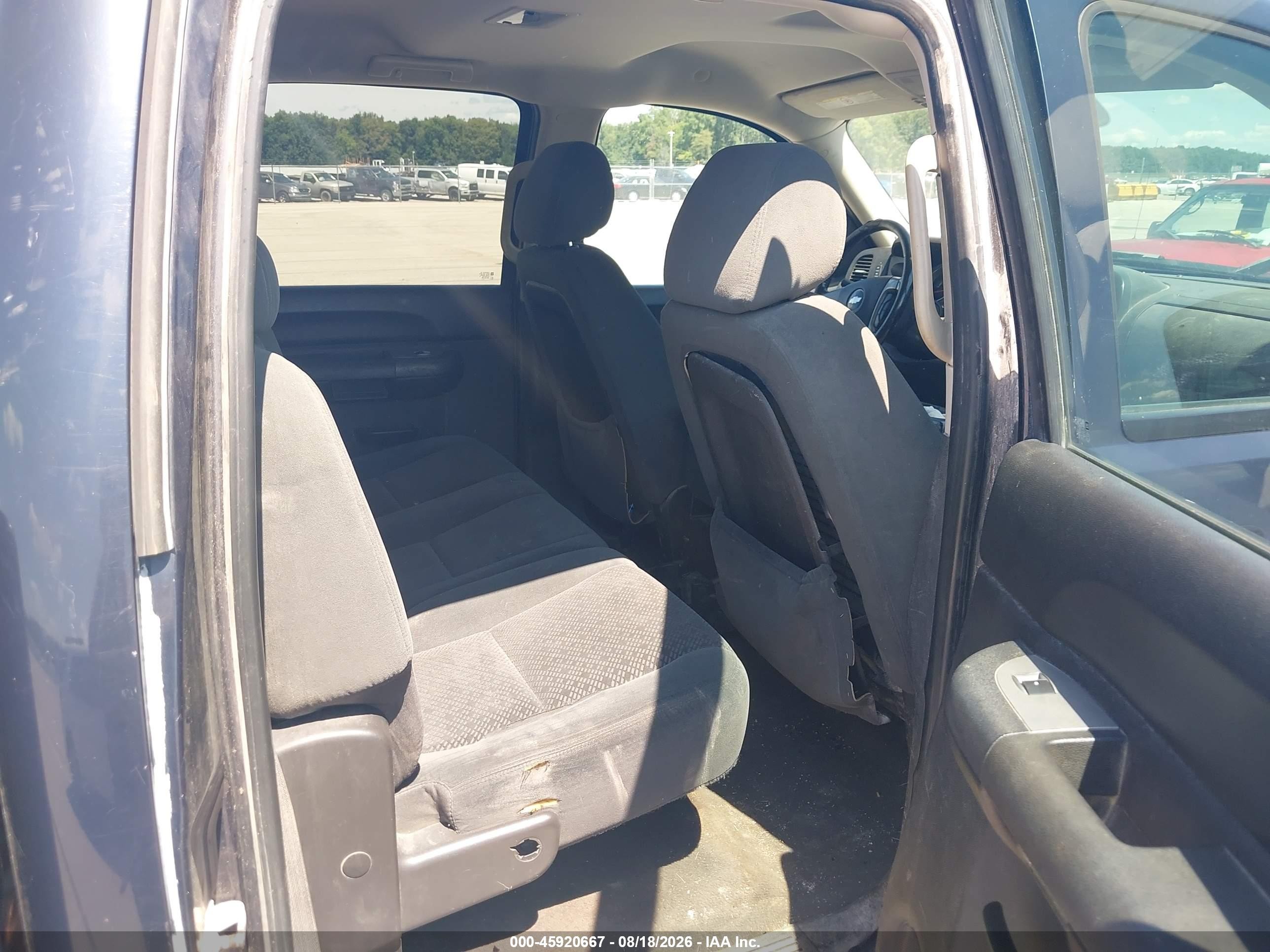 2008 Chevrolet Silverado 2500hd Lt1 Black vin: 1GCHK23K08F165593