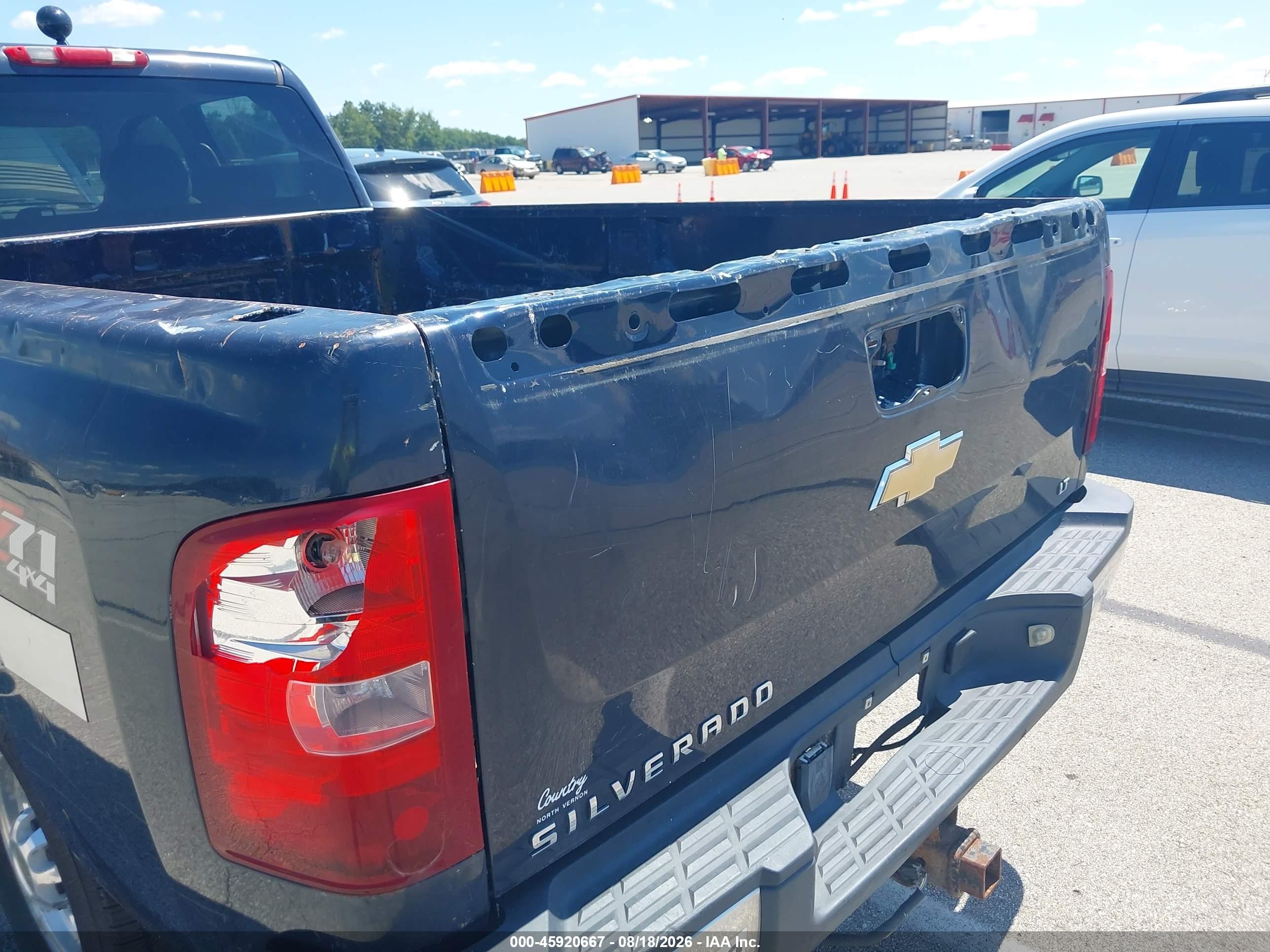 2008 Chevrolet Silverado 2500hd Lt1 Black vin: 1GCHK23K08F165593