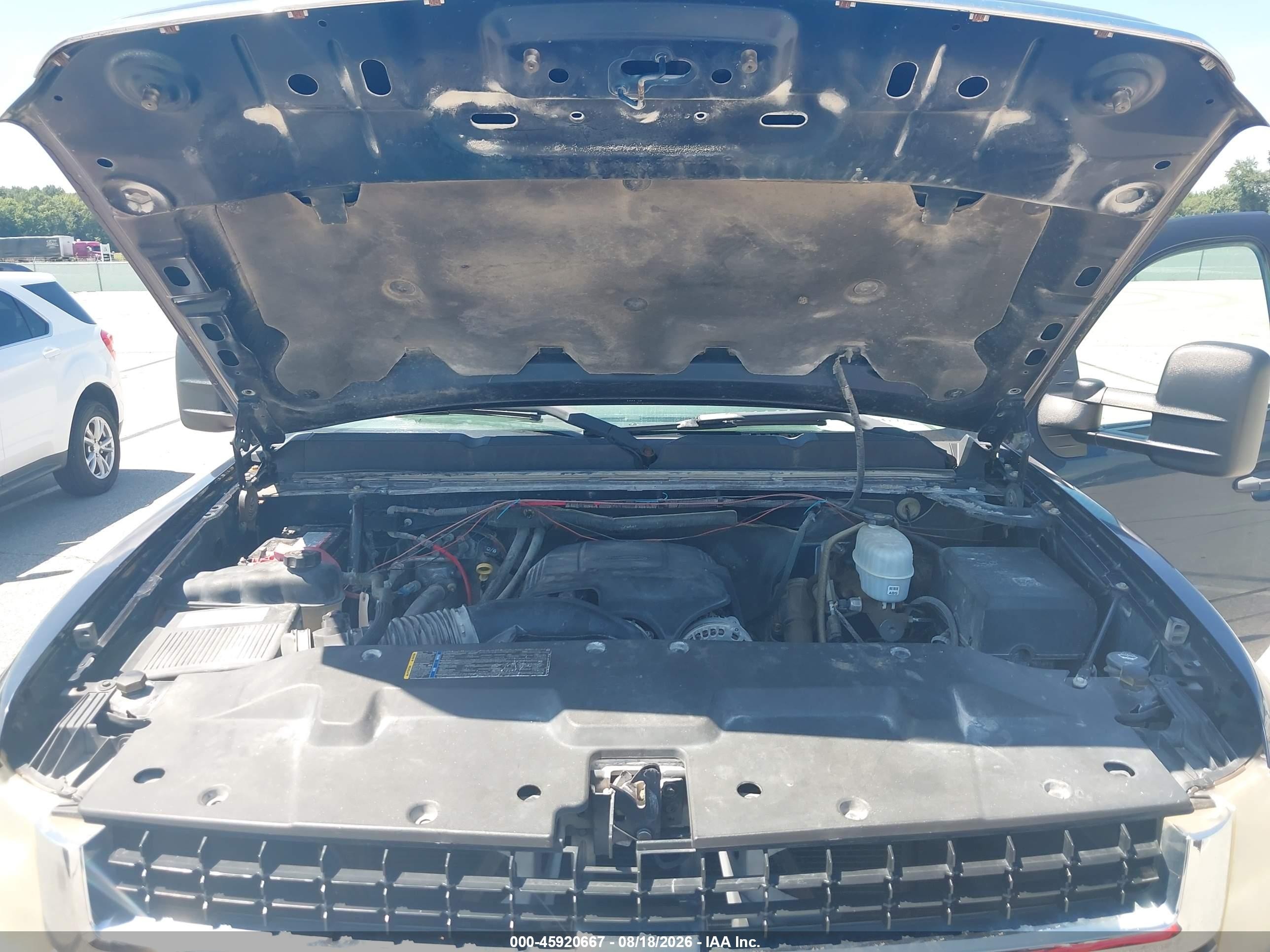 2008 Chevrolet Silverado 2500hd Lt1 Black vin: 1GCHK23K08F165593