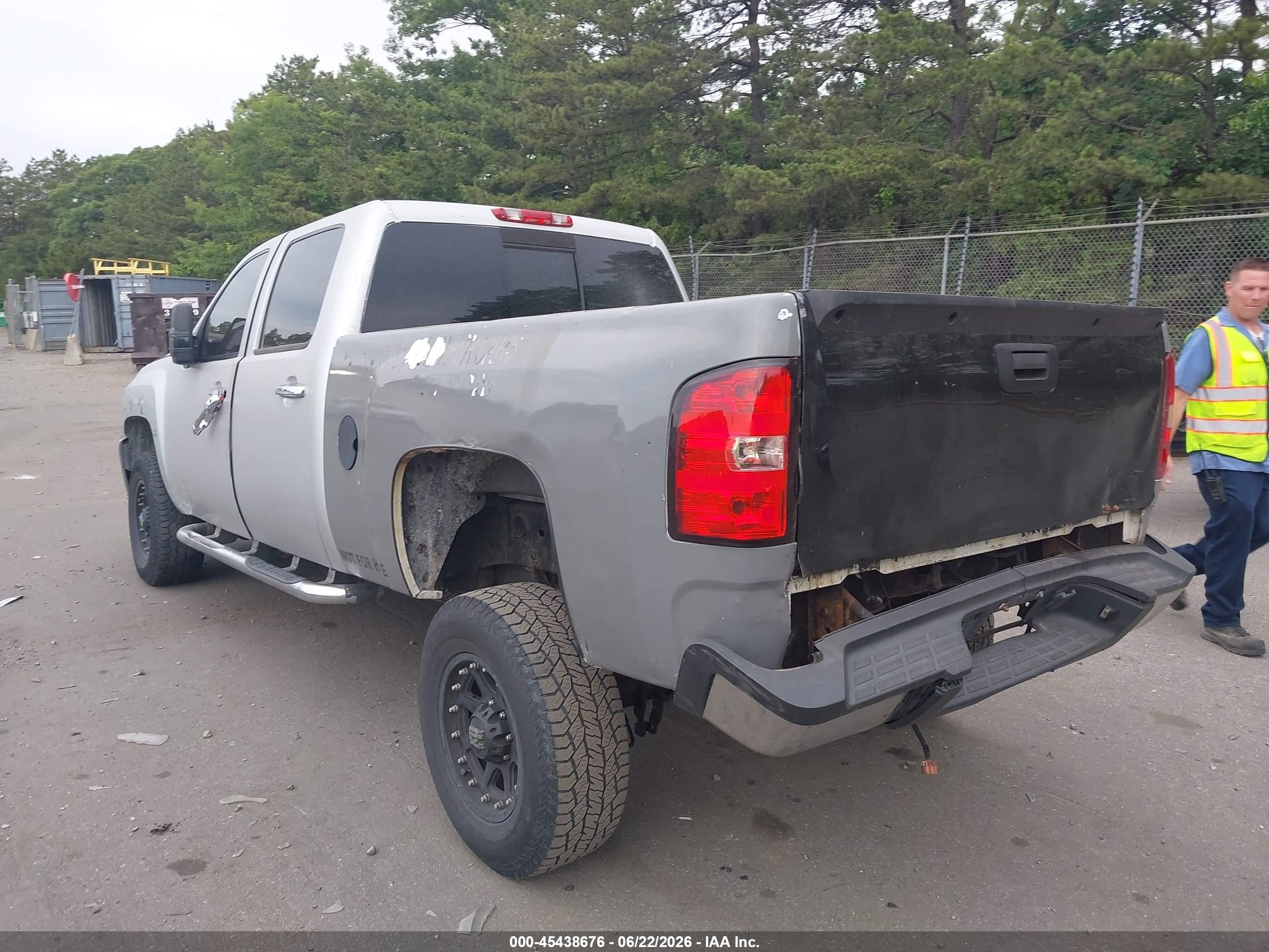 2007 Chevrolet Silverado 2500hd Ltz Серебряный vin: 1GCHK23K17F523945