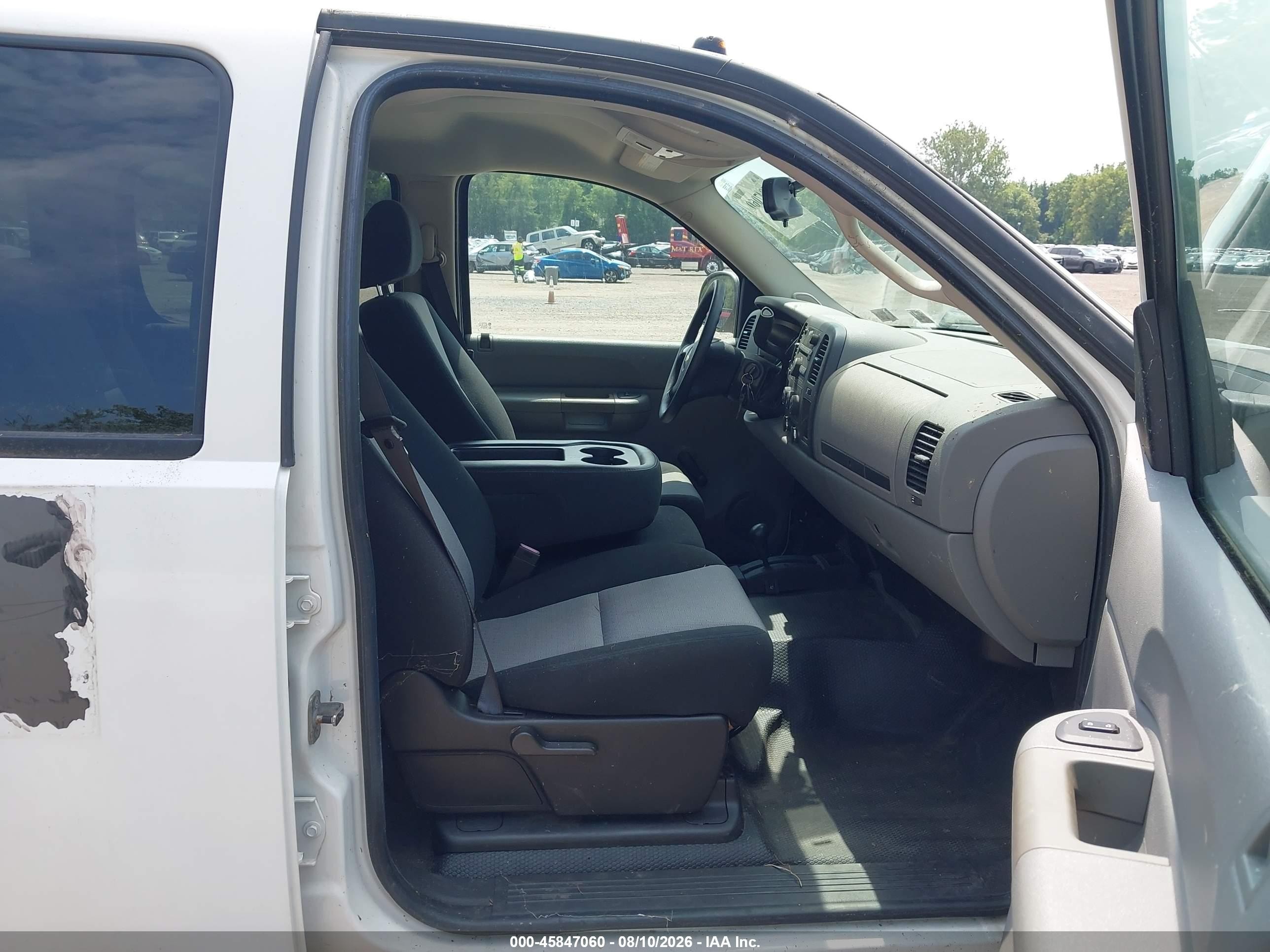 2008 Chevrolet Silverado 2500hd Work Truck White vin: 1GCHK23K18F190891