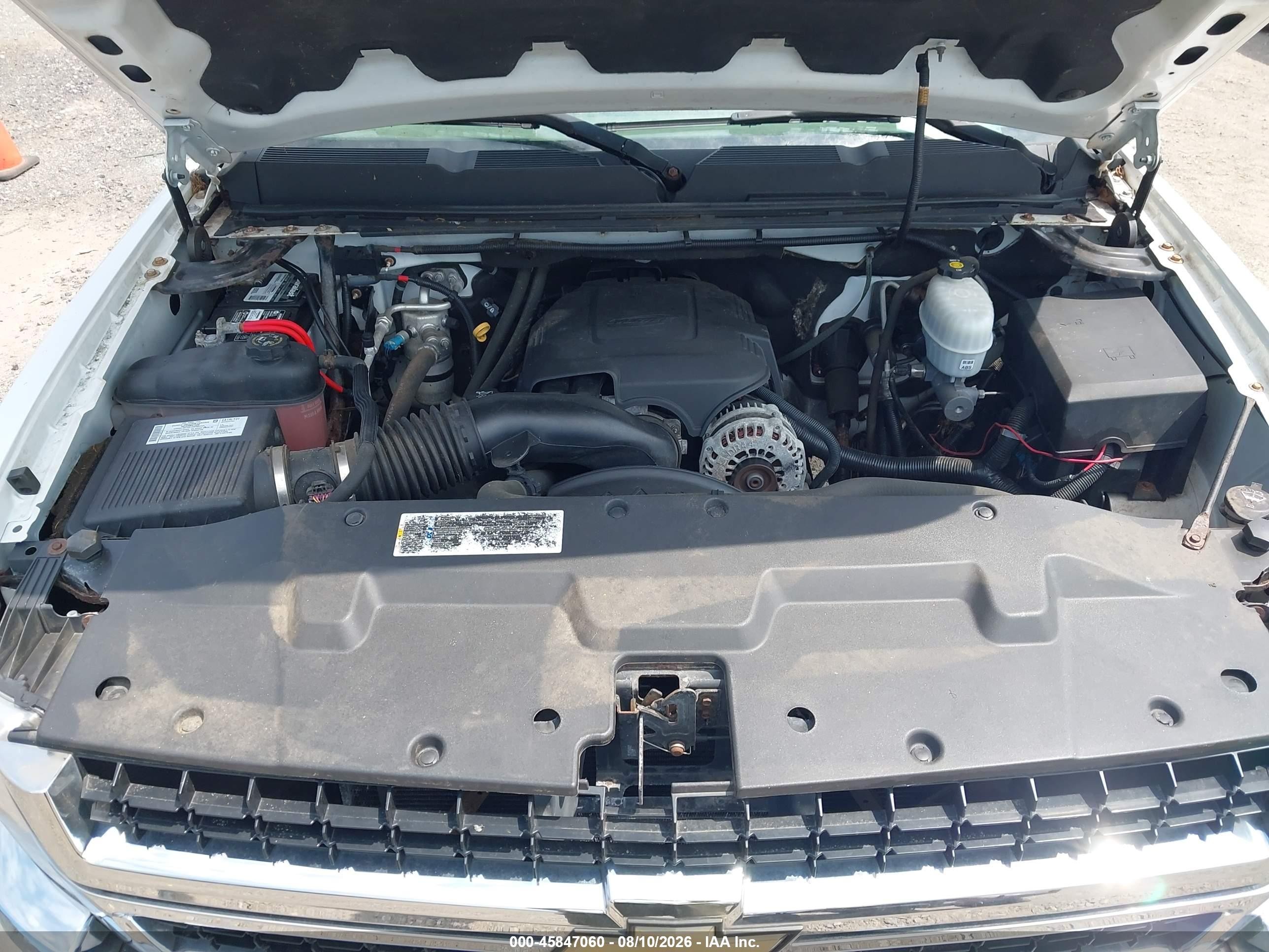 2008 Chevrolet Silverado 2500hd Work Truck White vin: 1GCHK23K18F190891