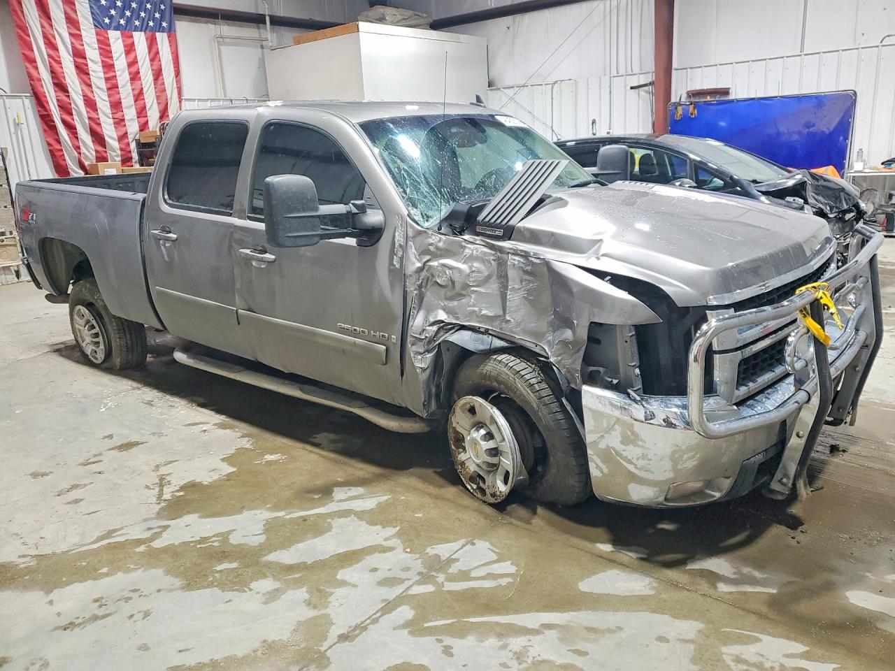 2008 Chevrolet Silverado K2500 Heavy Duty Brown vin: 1GCHK23K28F211098