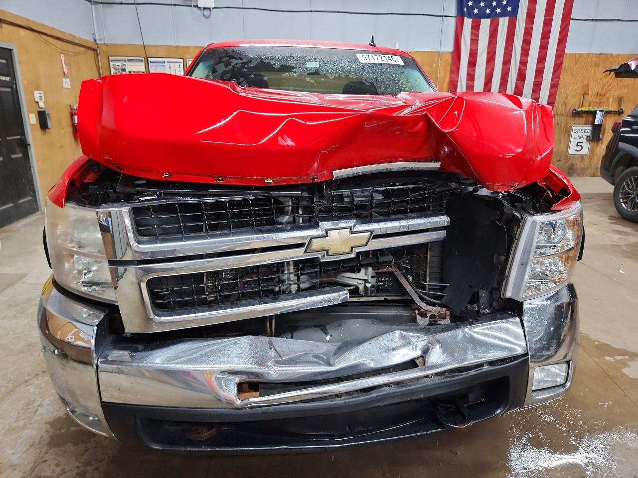 2007 Chevrolet Silverado K2500 Heavy Duty Red vin: 1GCHK23K47F511305