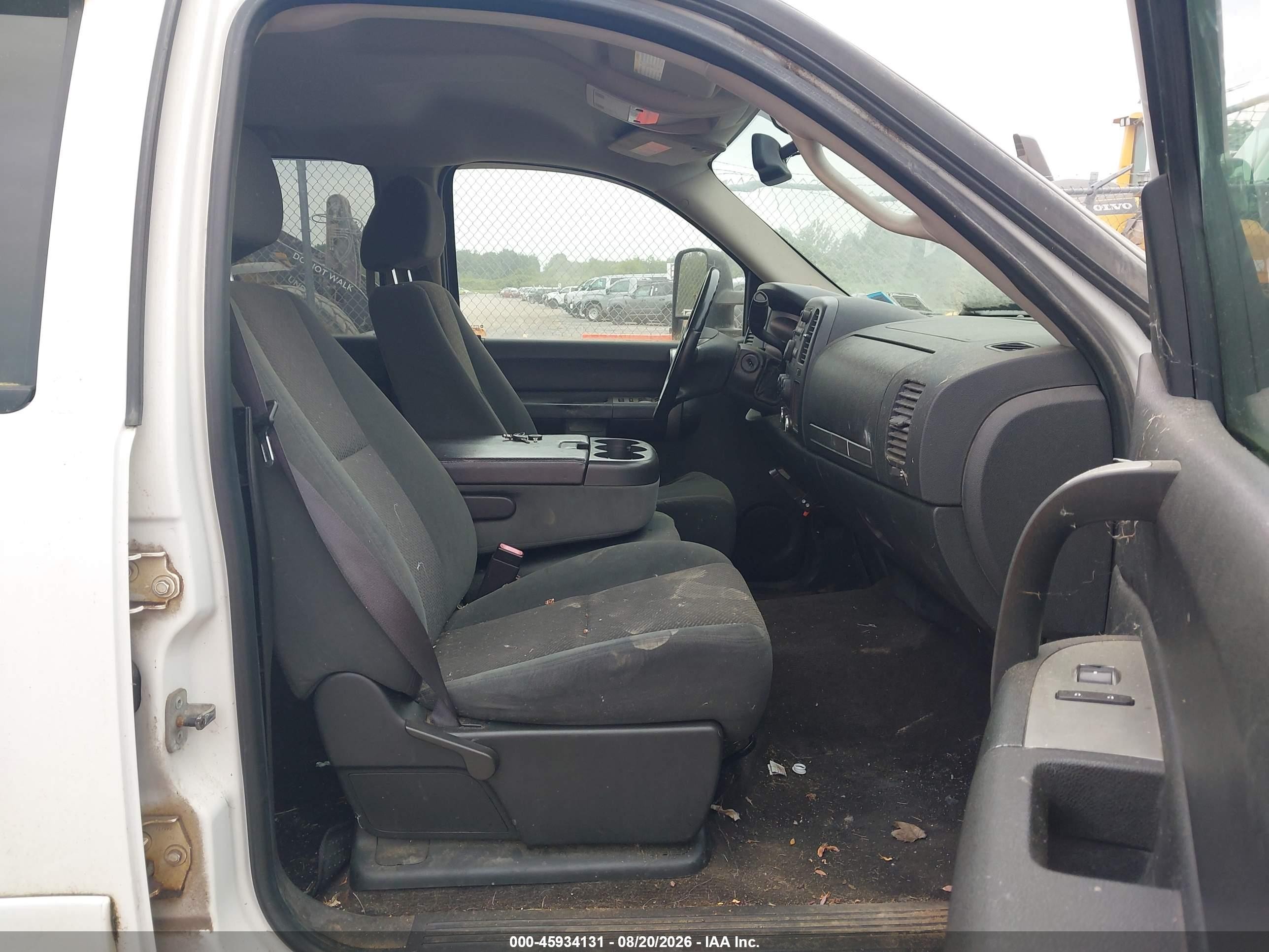 2008 Chevrolet Silverado 2500hd Lt1 White vin: 1GCHK23K48F115702