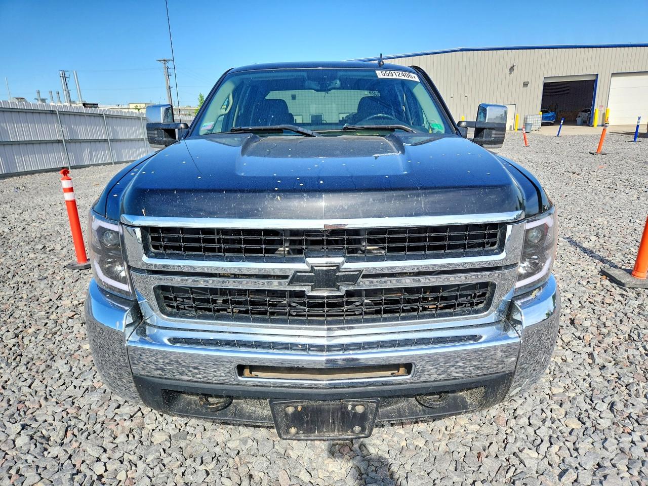 2008 Chevrolet Silverado K2500 Heavy Duty Черный vin: 1GCHK23K48F131155