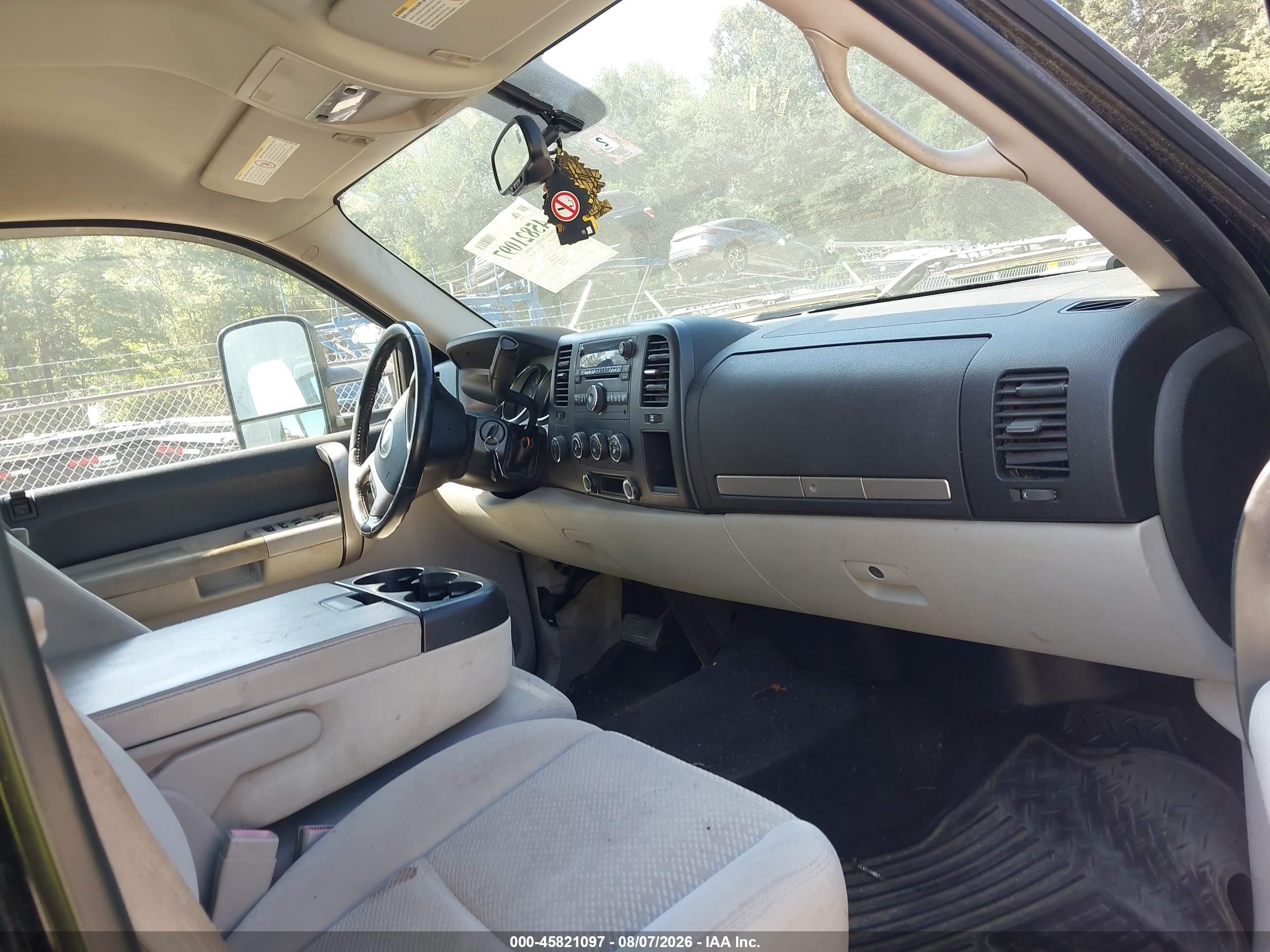 2007 Chevrolet Silverado 2500hd Lt1 Black vin: 1GCHK23K57F533572