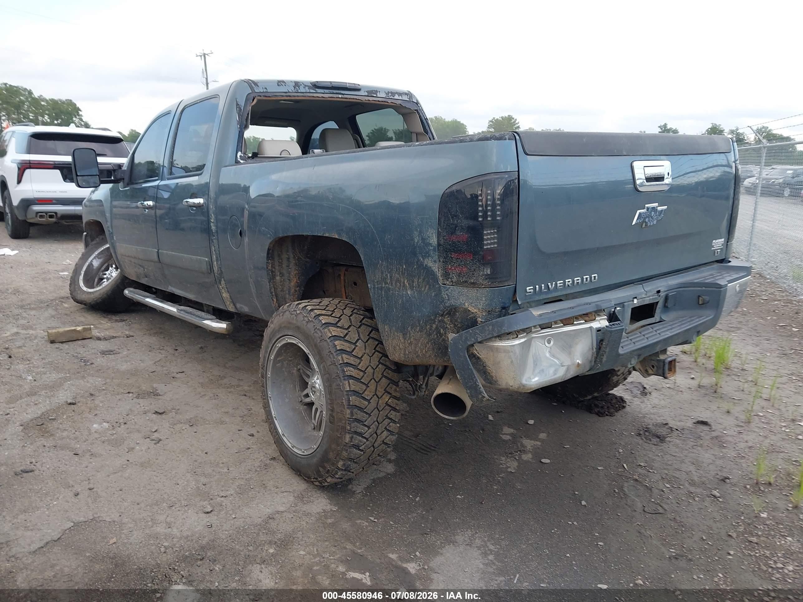 2008 Chevrolet Silverado 2500hd Lt2 Blue vin: 1GCHK23K68F120285
