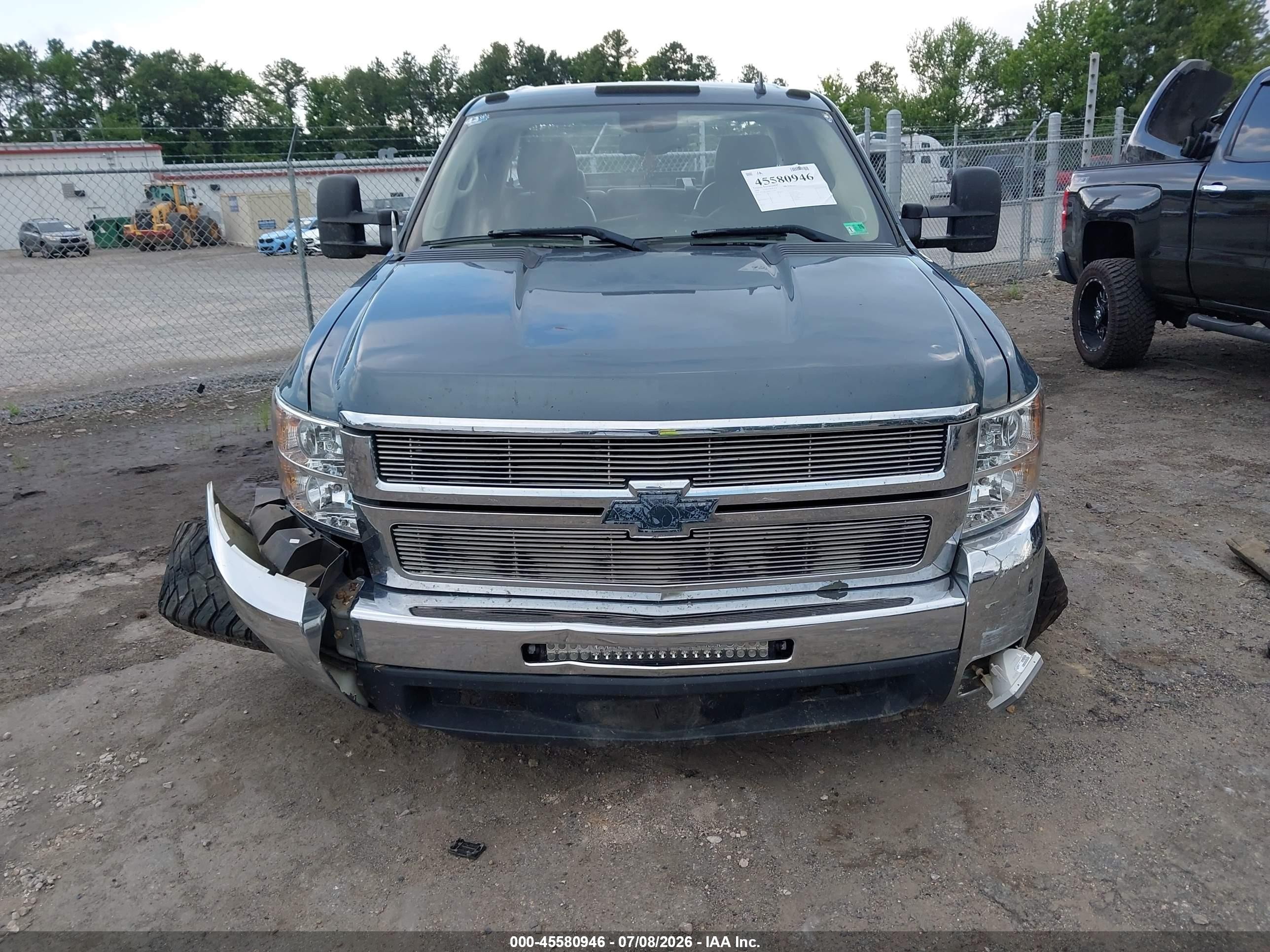 2008 Chevrolet Silverado 2500hd Lt2 Blue vin: 1GCHK23K68F120285