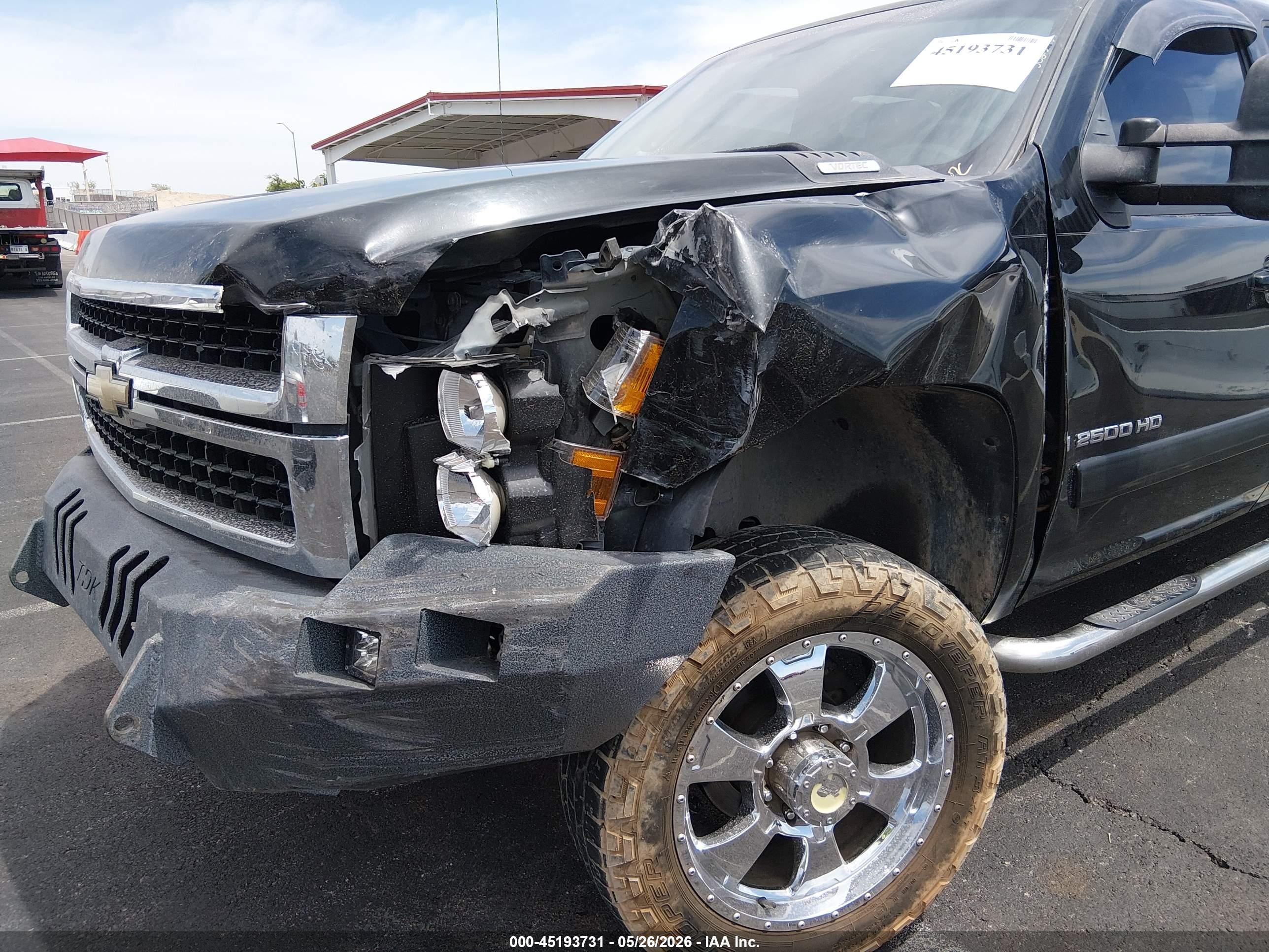 2008 Chevrolet Silverado 2500hd Ltz Black vin: 1GCHK23K78F187588