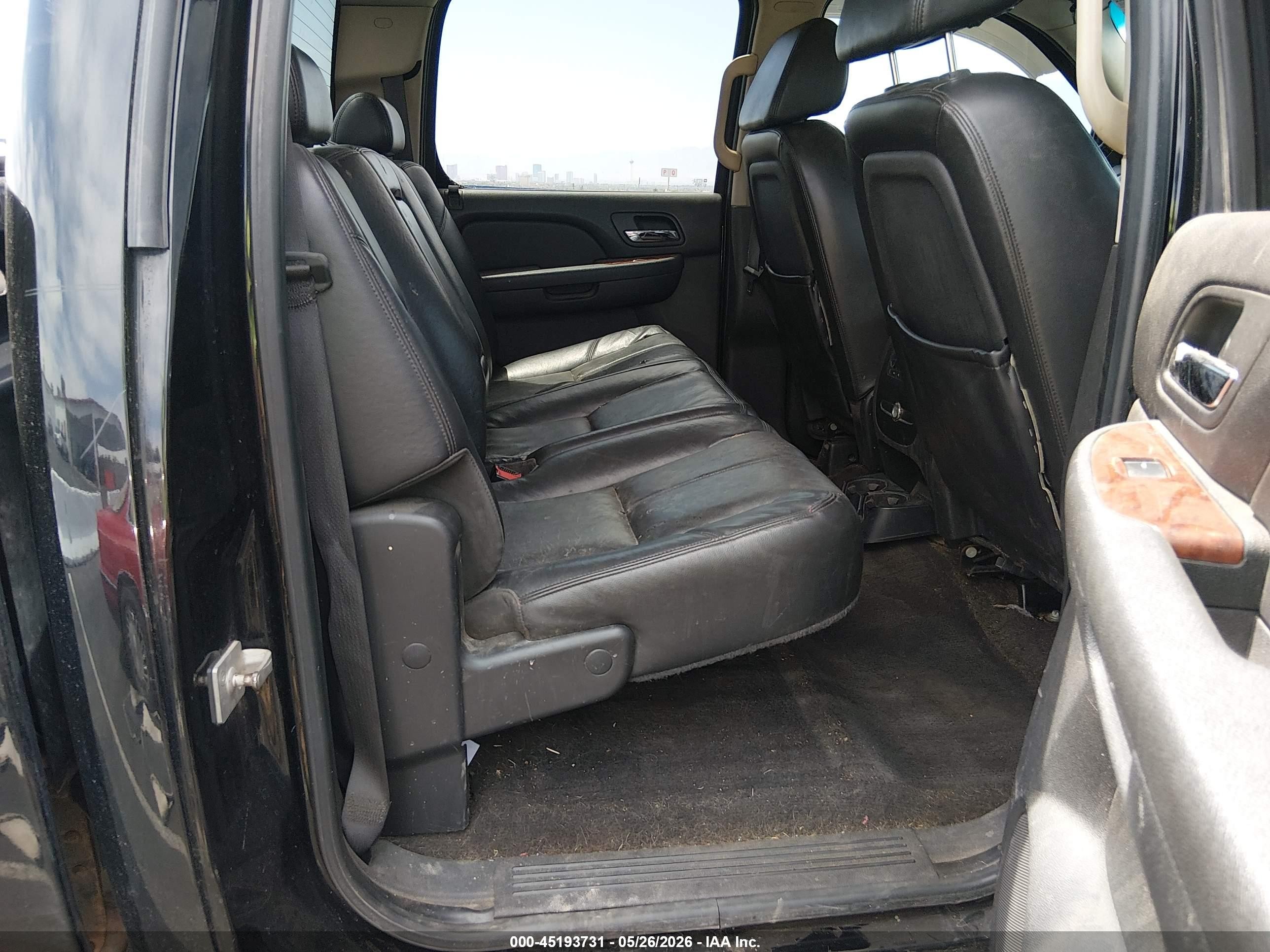 2008 Chevrolet Silverado 2500hd Ltz Black vin: 1GCHK23K78F187588