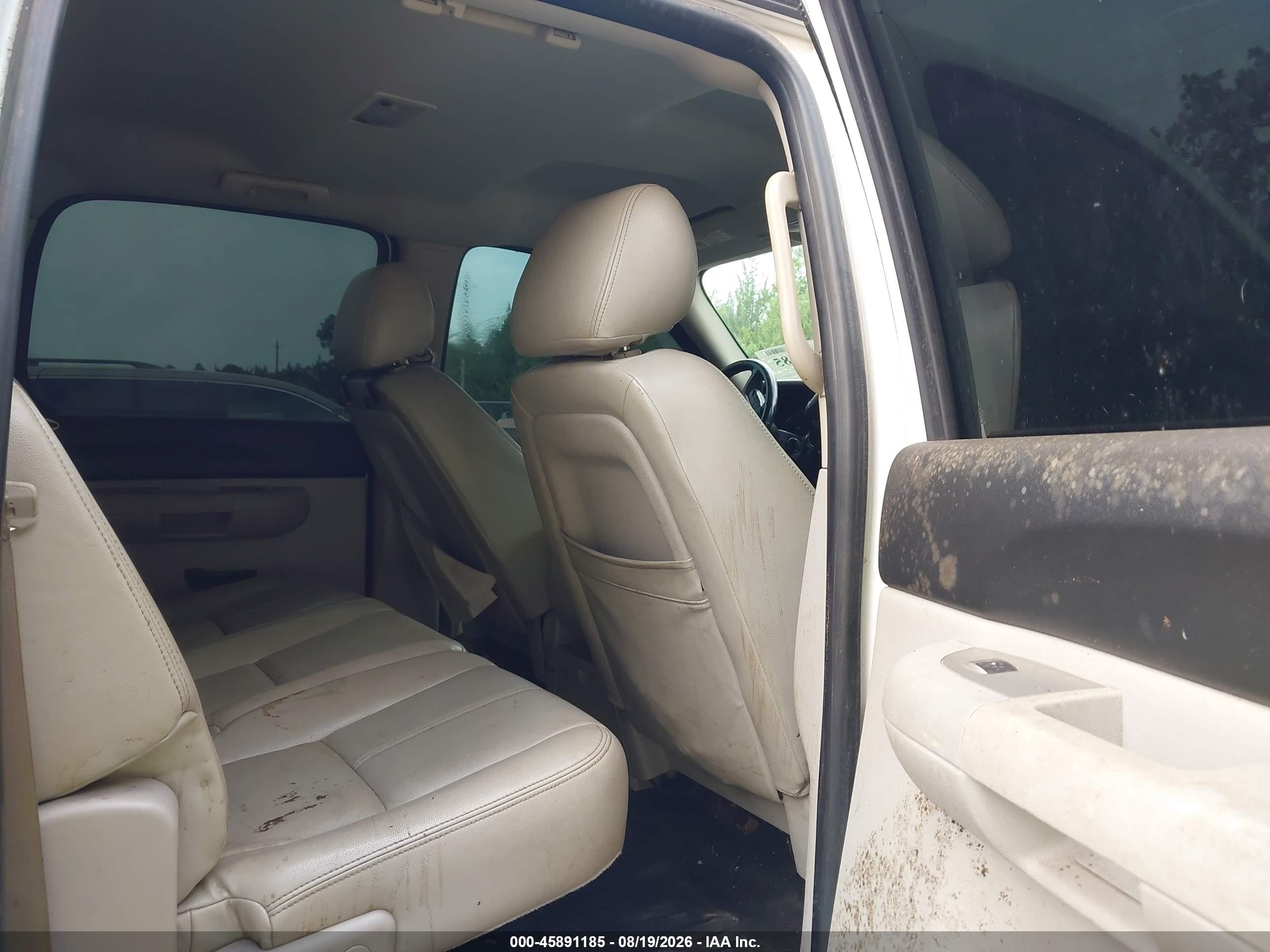 2007 Chevrolet Silverado 2500hd Lt1 Белый vin: 1GCHK23K87F564671