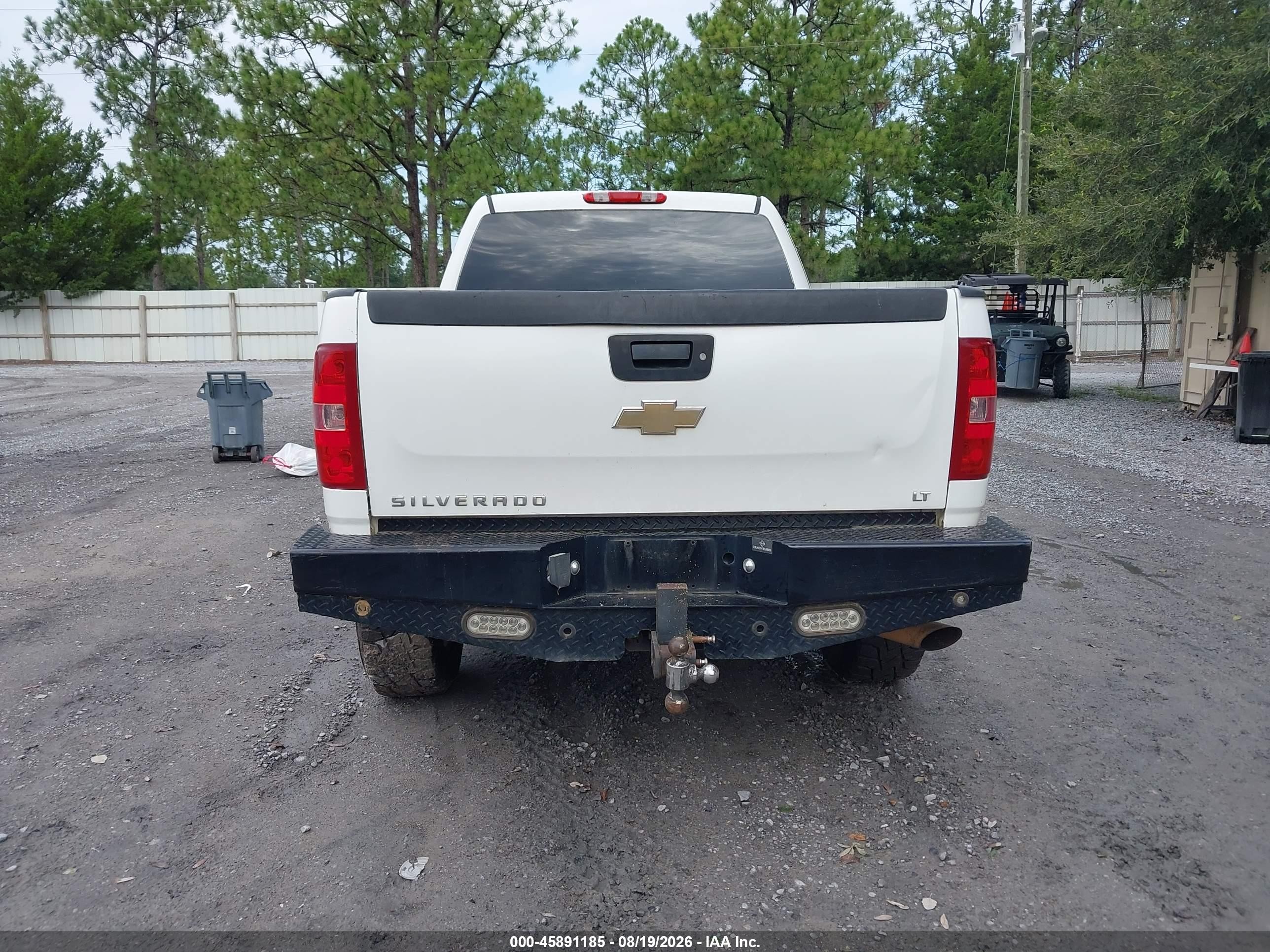 2007 Chevrolet Silverado 2500hd Lt1 Белый vin: 1GCHK23K87F564671