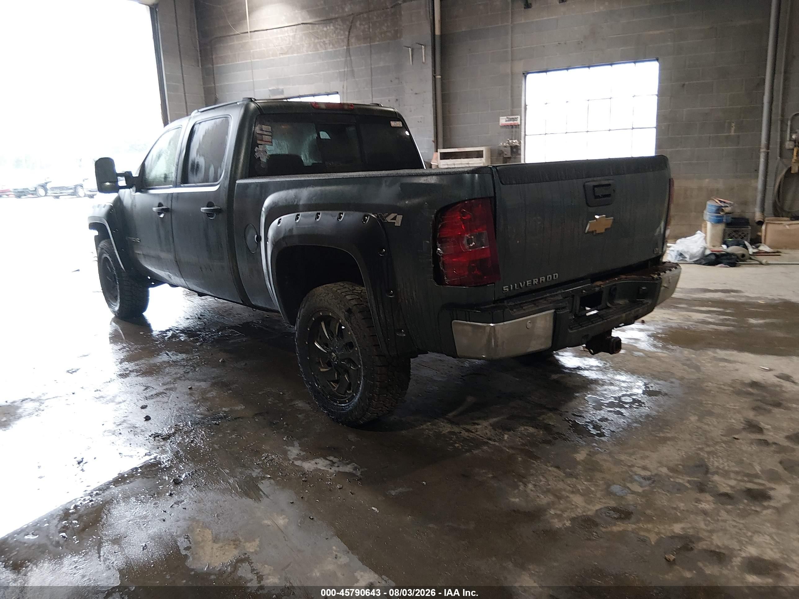 2007 Chevrolet Silverado 2500hd Lt2 Light Blue vin: 1GCHK23K97F532540