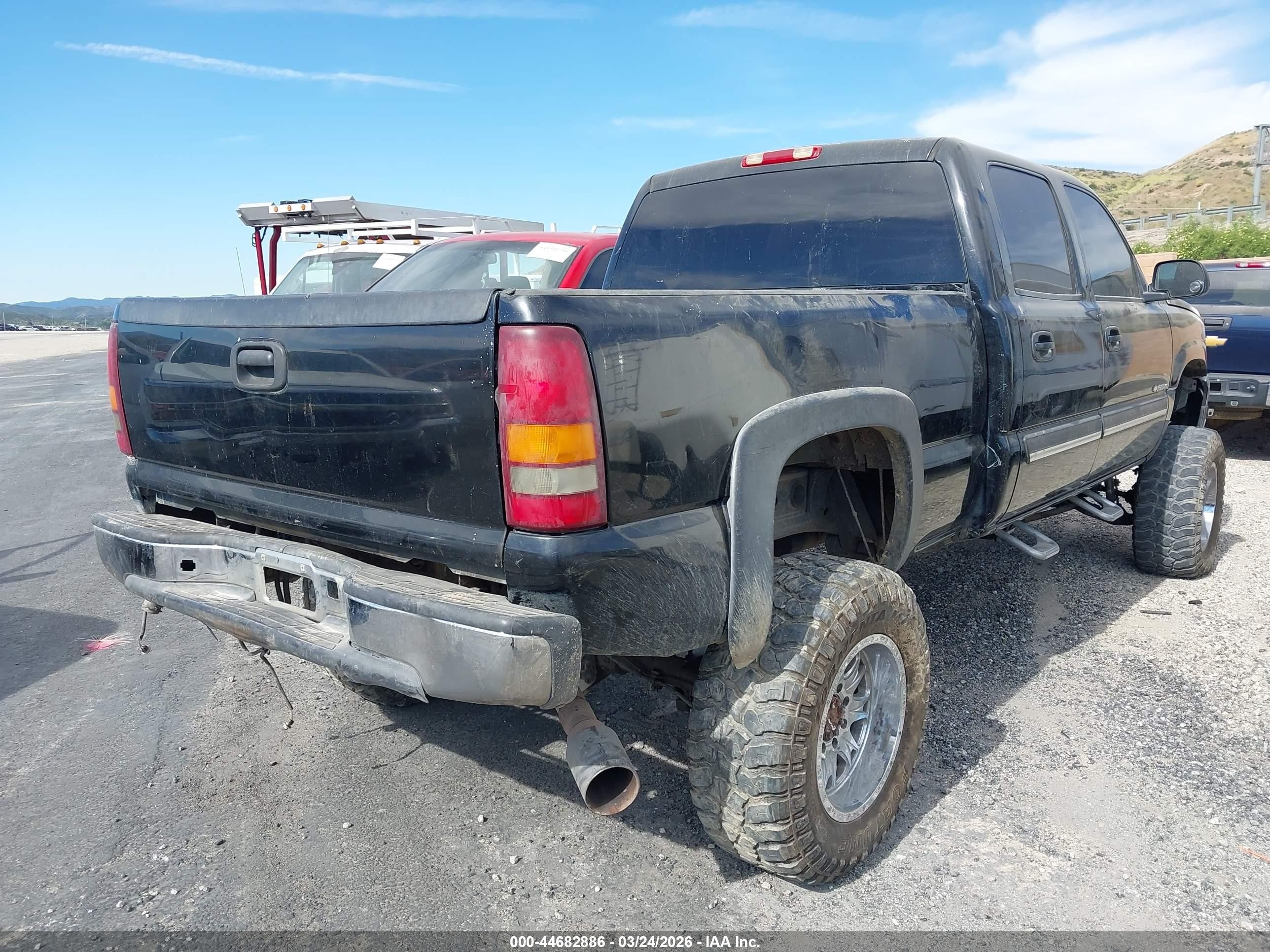 2003 Chevrolet Silverado 2500hd Ls Черный vin: 1GCHK23U03F138405