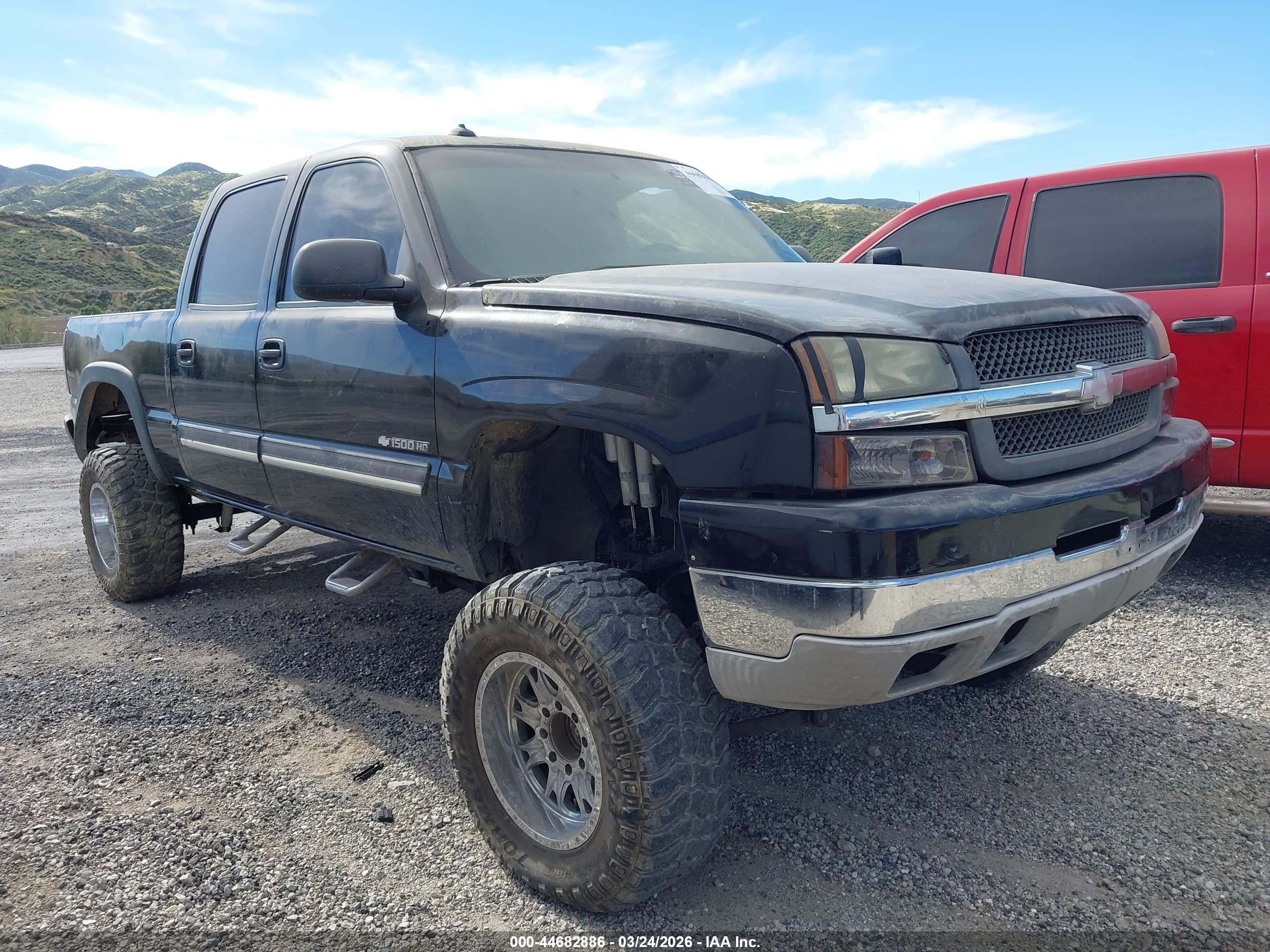 2003 Chevrolet Silverado 2500hd Ls Черный vin: 1GCHK23U03F138405