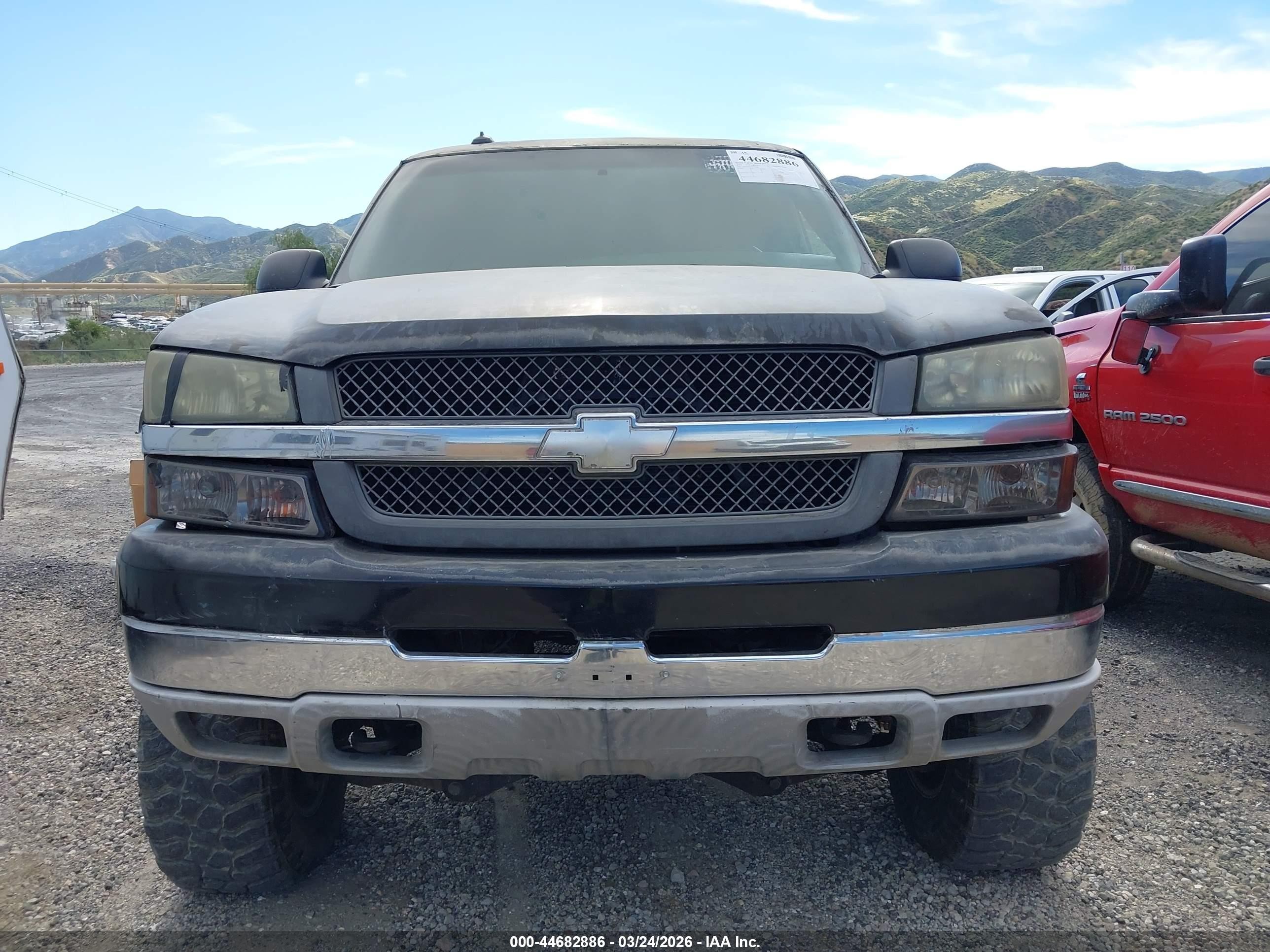 2003 Chevrolet Silverado 2500hd Ls Черный vin: 1GCHK23U03F138405