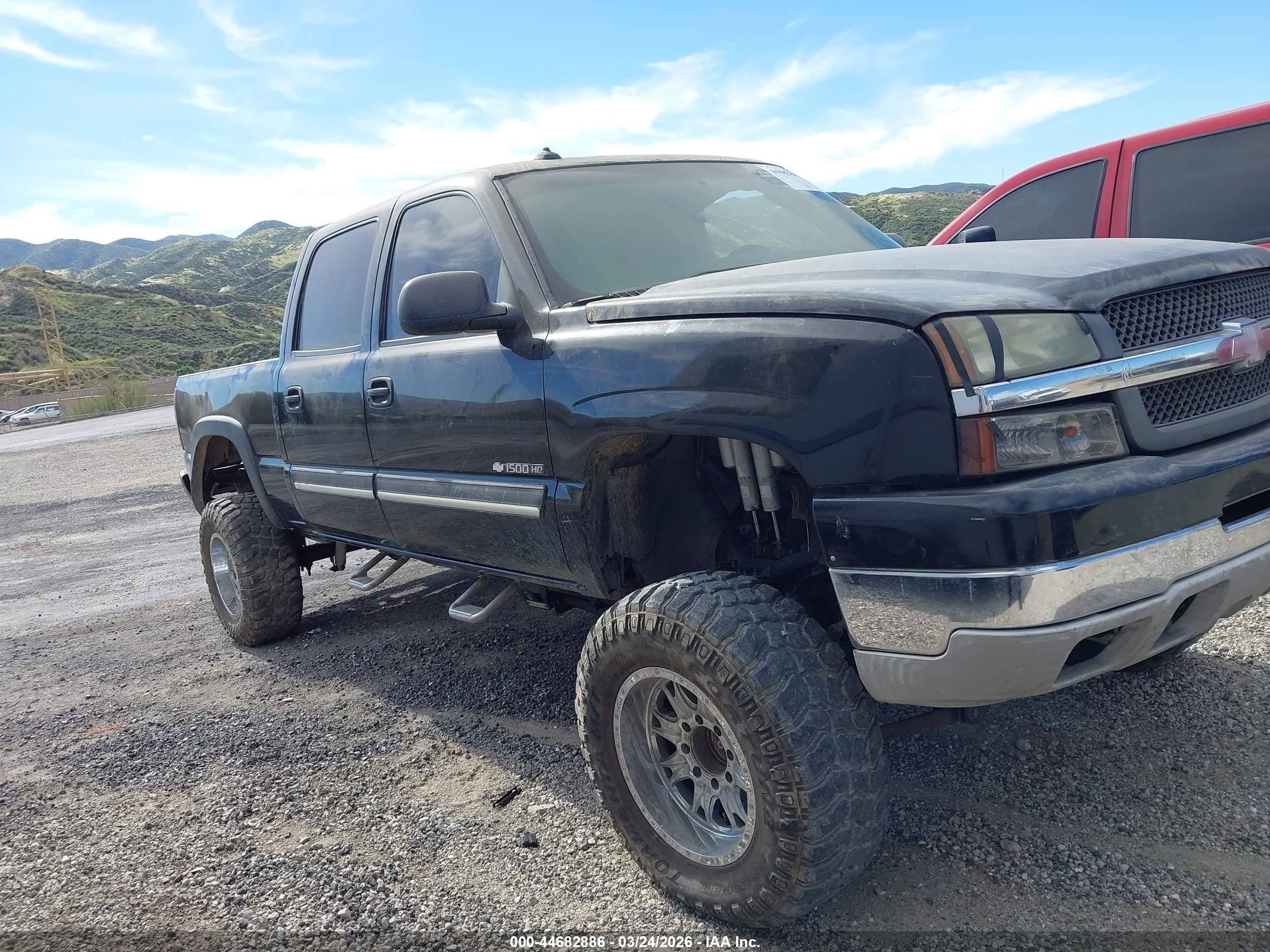 2003 Chevrolet Silverado 2500hd Ls Черный vin: 1GCHK23U03F138405