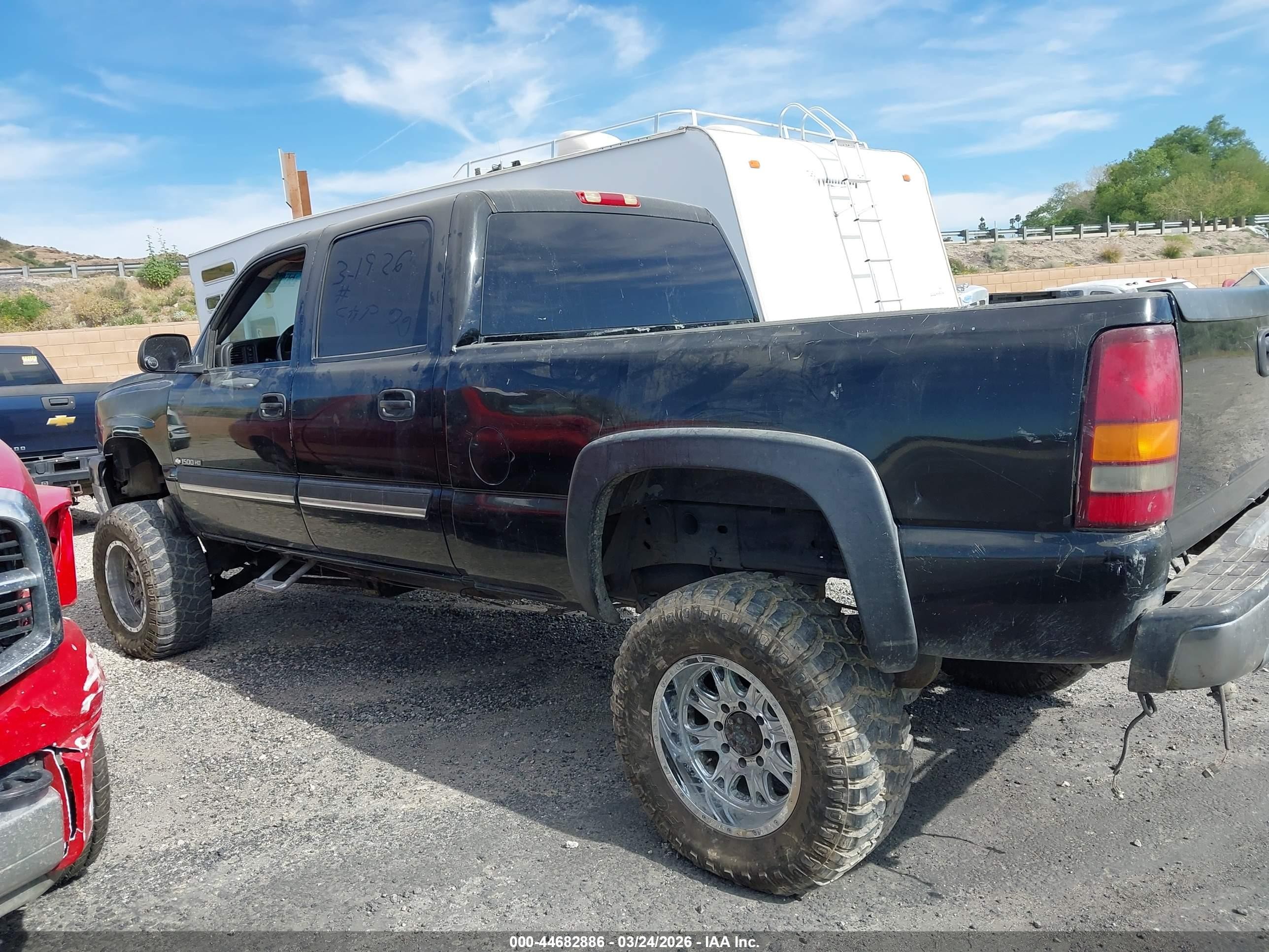 2003 Chevrolet Silverado 2500hd Ls Черный vin: 1GCHK23U03F138405