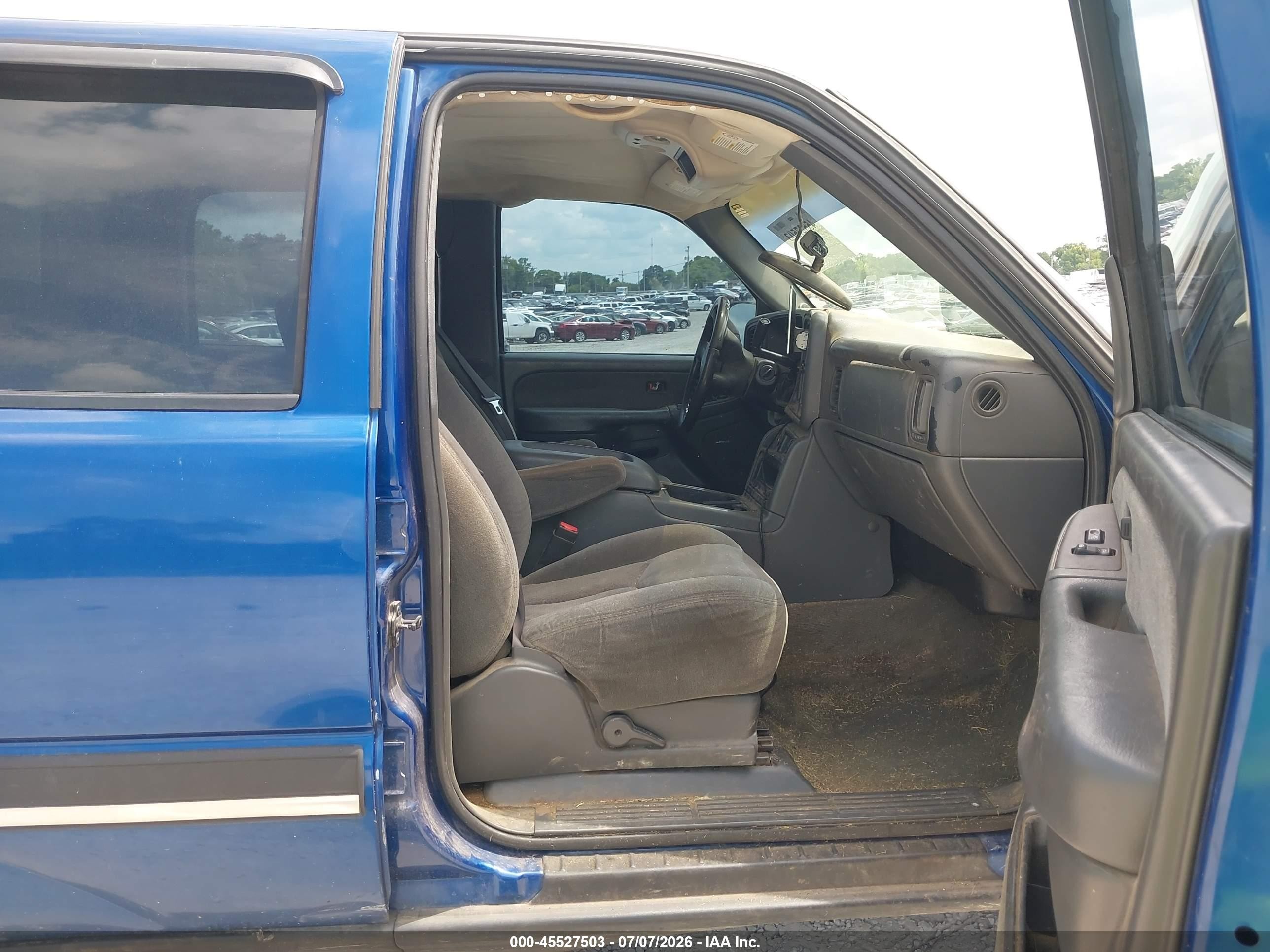 2003 Chevrolet Silverado 2500hd Ls Blue vin: 1GCHK23U03F150781