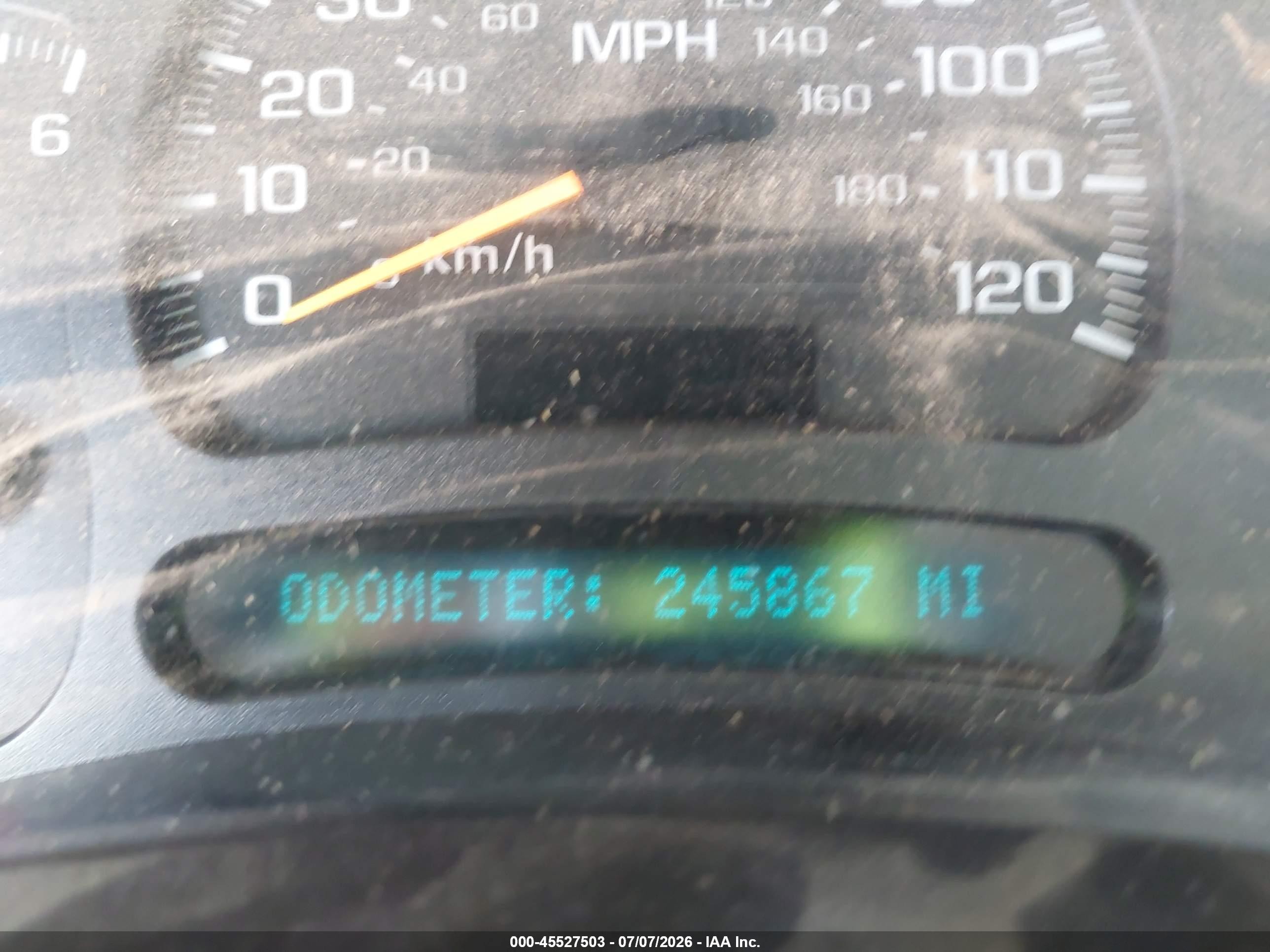 2003 Chevrolet Silverado 2500hd Ls Blue vin: 1GCHK23U03F150781