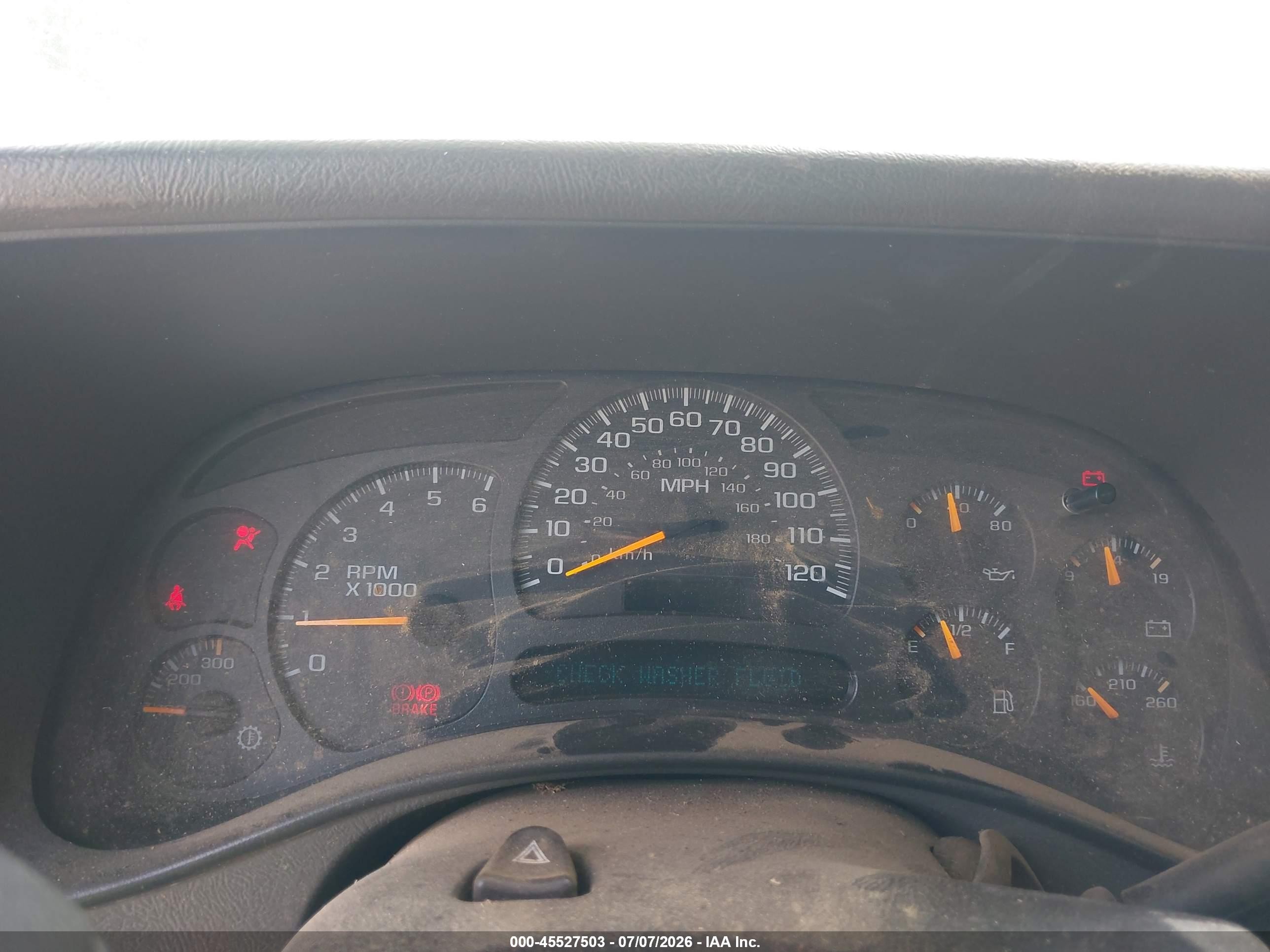 2003 Chevrolet Silverado 2500hd Ls Blue vin: 1GCHK23U03F150781