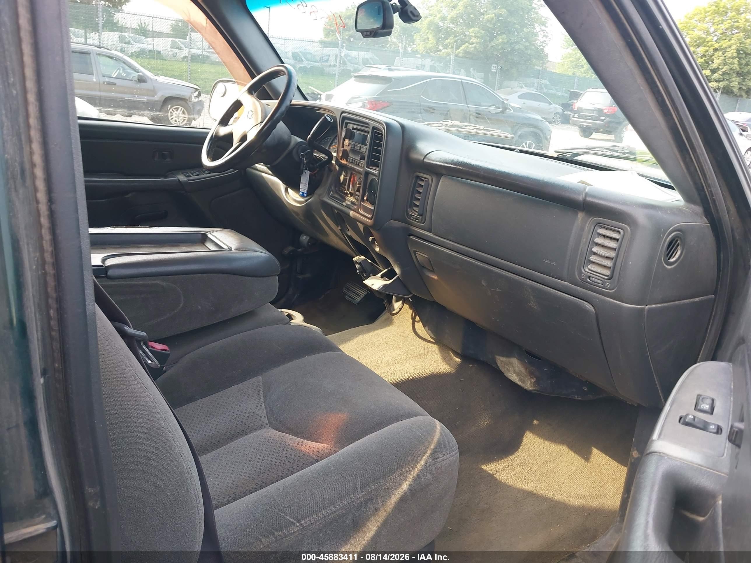 2004 Chevrolet Silverado 2500hd Ls Green vin: 1GCHK23U04F123047