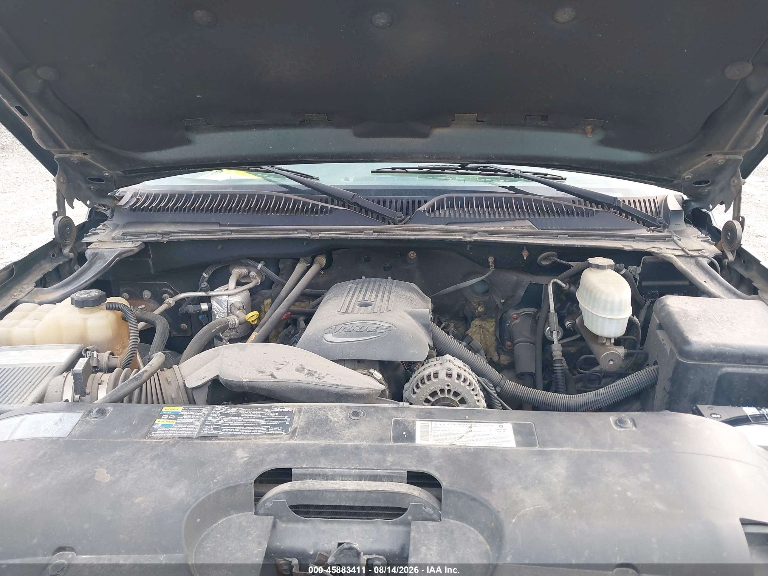 2004 Chevrolet Silverado 2500hd Ls Green vin: 1GCHK23U04F123047