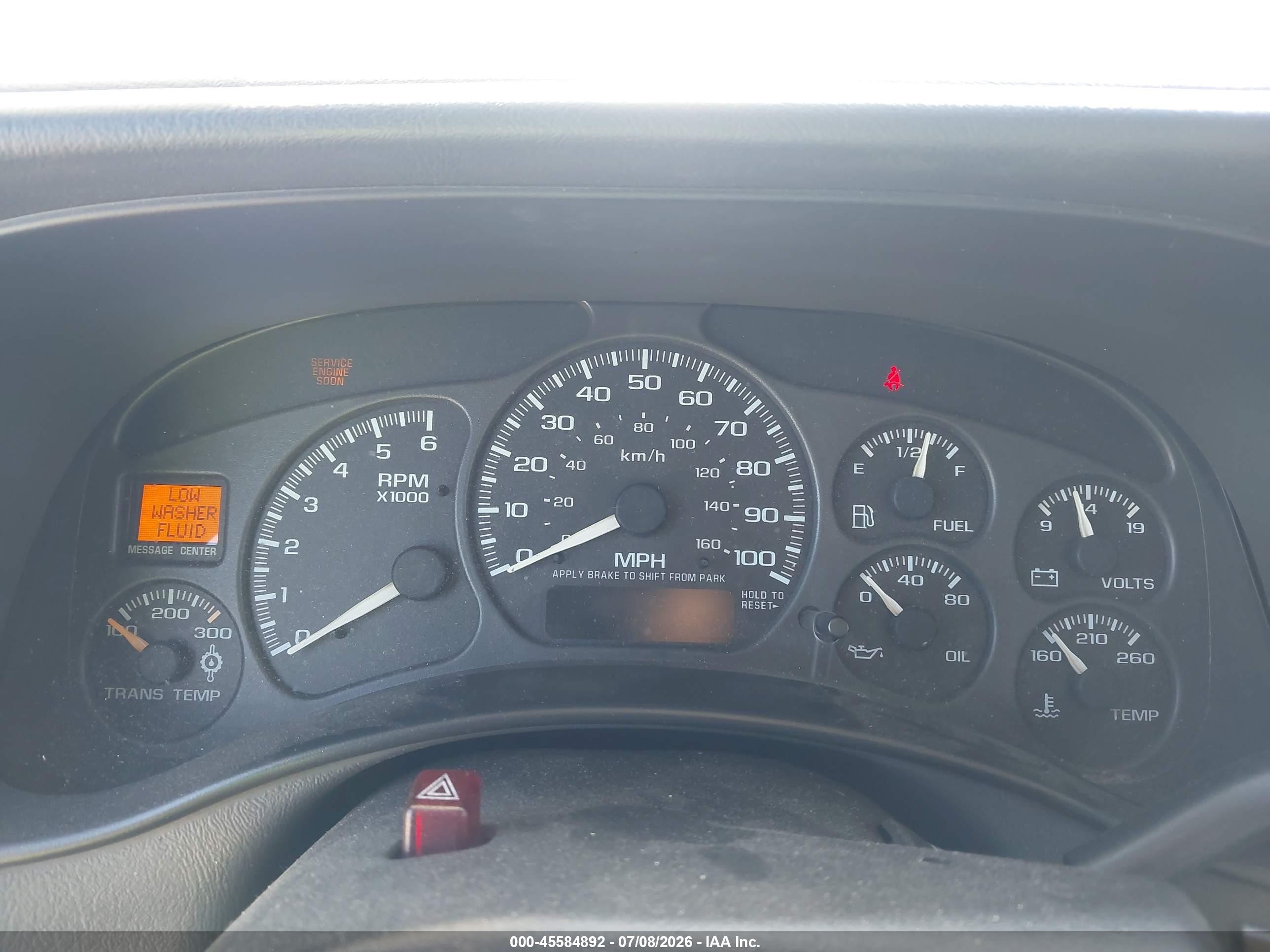 2002 Chevrolet Silverado 2500hd Ls Red vin: 1GCHK23U12F181522