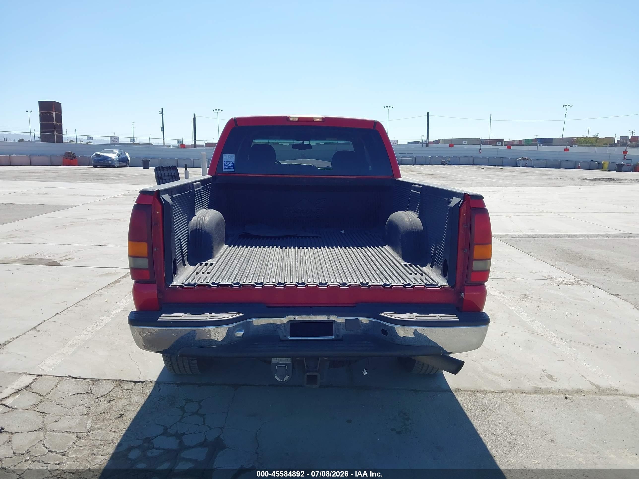 2002 Chevrolet Silverado 2500hd Ls Red vin: 1GCHK23U12F181522