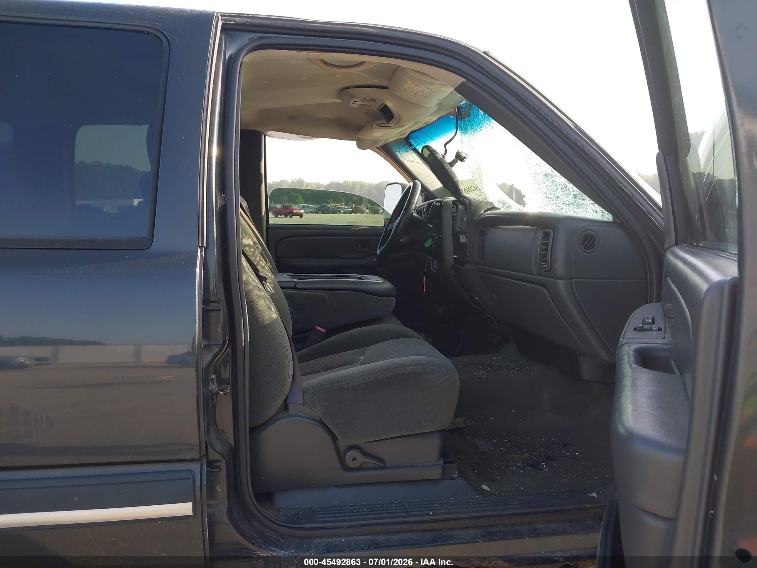 2004 Chevrolet Silverado 2500hd Ls Gray vin: 1GCHK23U14F133067